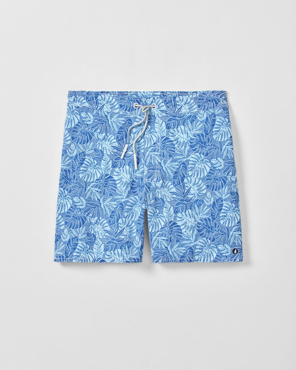 Johnnie-O Half Elastic 7" Swim Trunks, Curacao