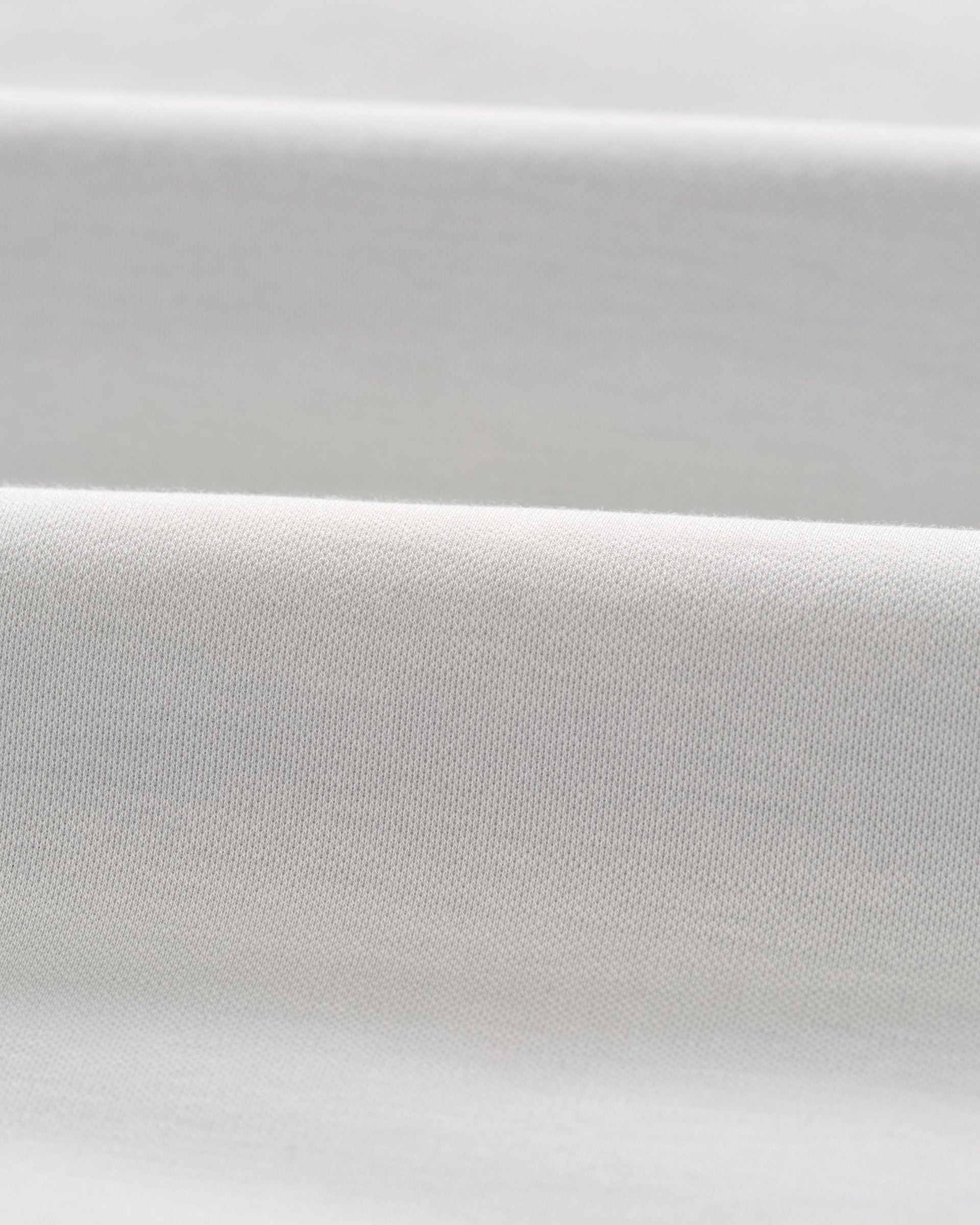 Johnnie-O Fine Pique Knit 4-Button Polo - Elba Solid, Light Gray