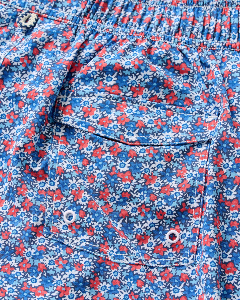 Johnnie-O Half Elastic 7" Swim Trunks, Freesia