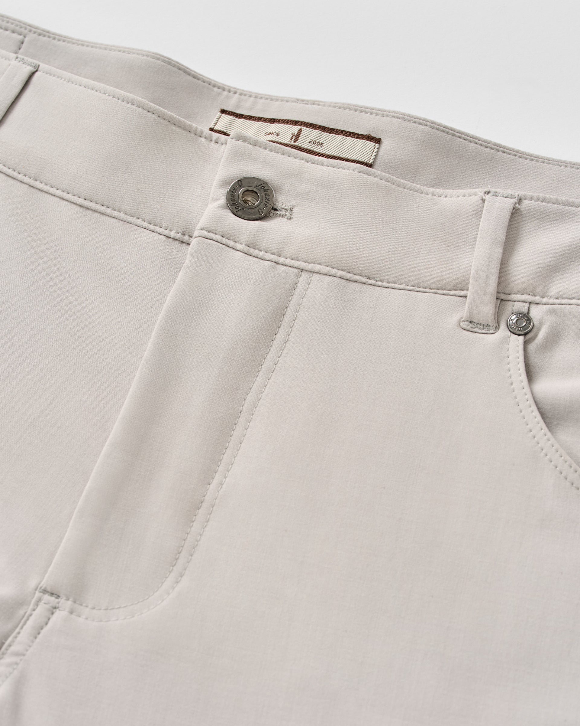 Johnnie-O Gallegos Top Shelf 5-Pocket Pant, Chrome