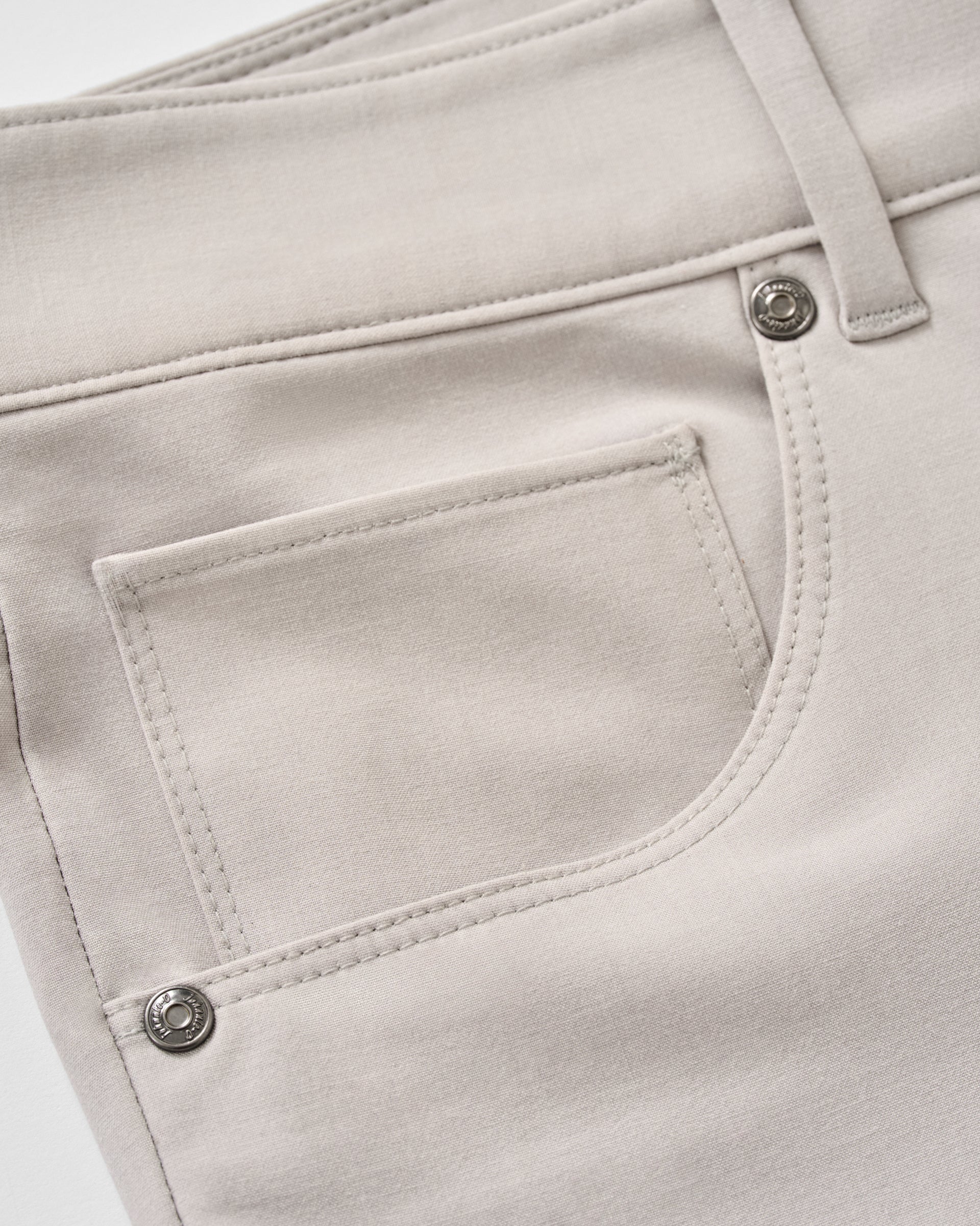 Johnnie-O Gallegos Top Shelf 5-Pocket Pant, Chrome