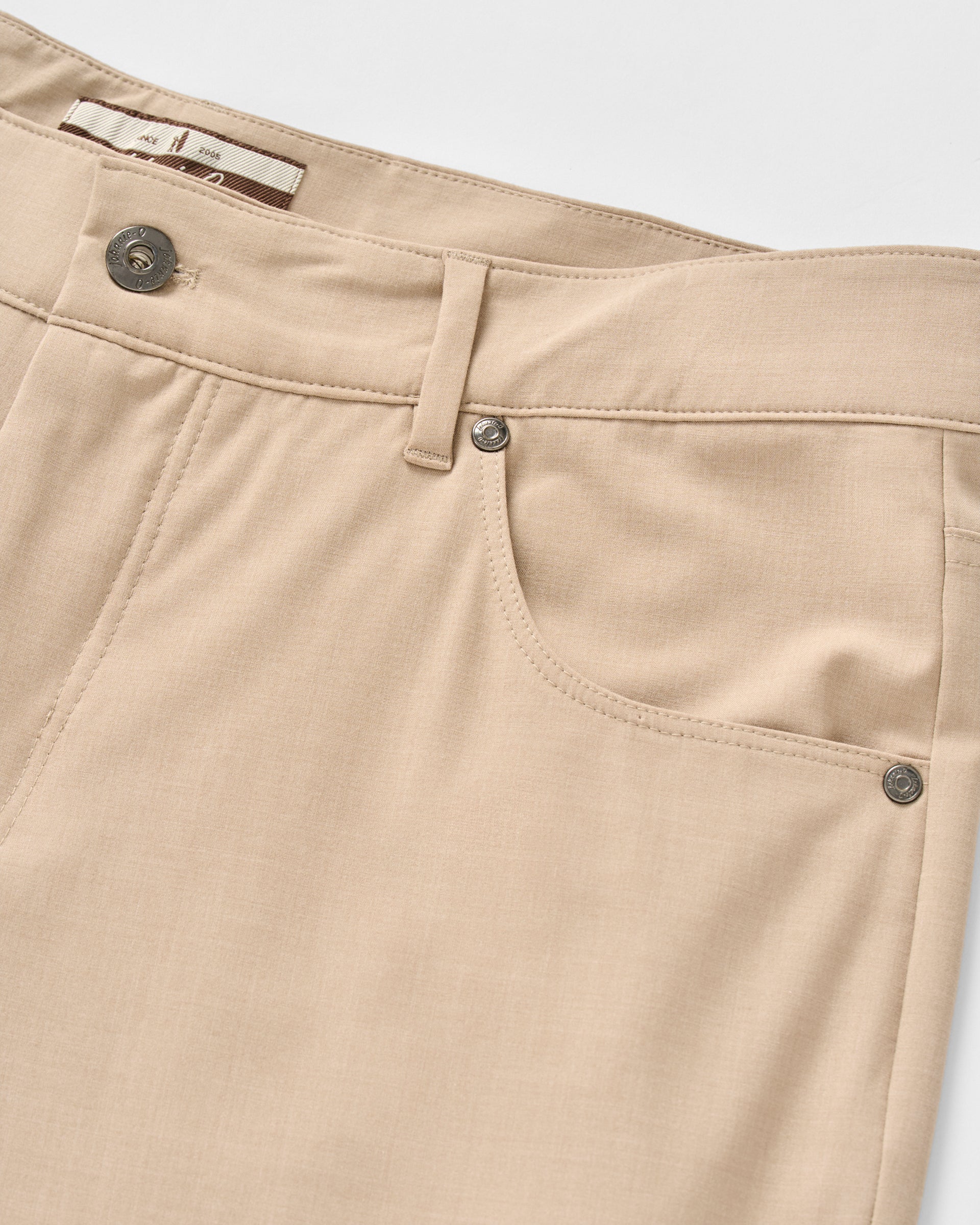 Johnnie-O Gallegos Top Shelf 5-Pocket Pant, Khaki