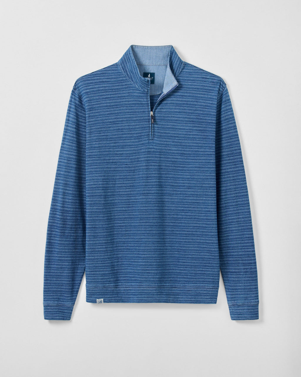 Johnnie-O Genova Hangin Out 1/4 Zip Pullover, Indigo