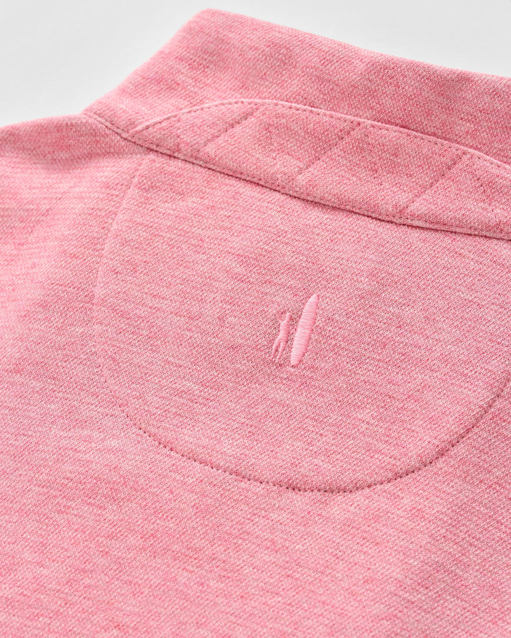 Johnnie-O Hanks Lightweight Textured 1/4 Zip Pullover, Berry