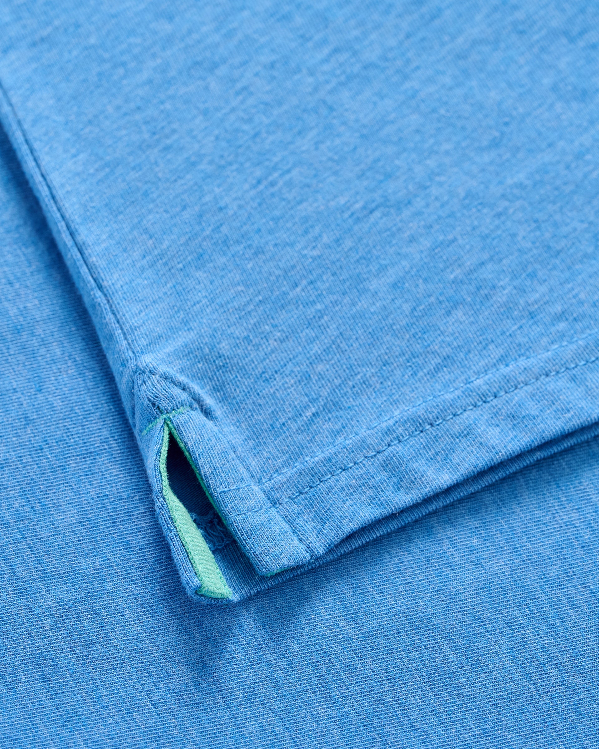 Johnnie-O Original 4-Button Polo - Heather Solid, Venice Blue