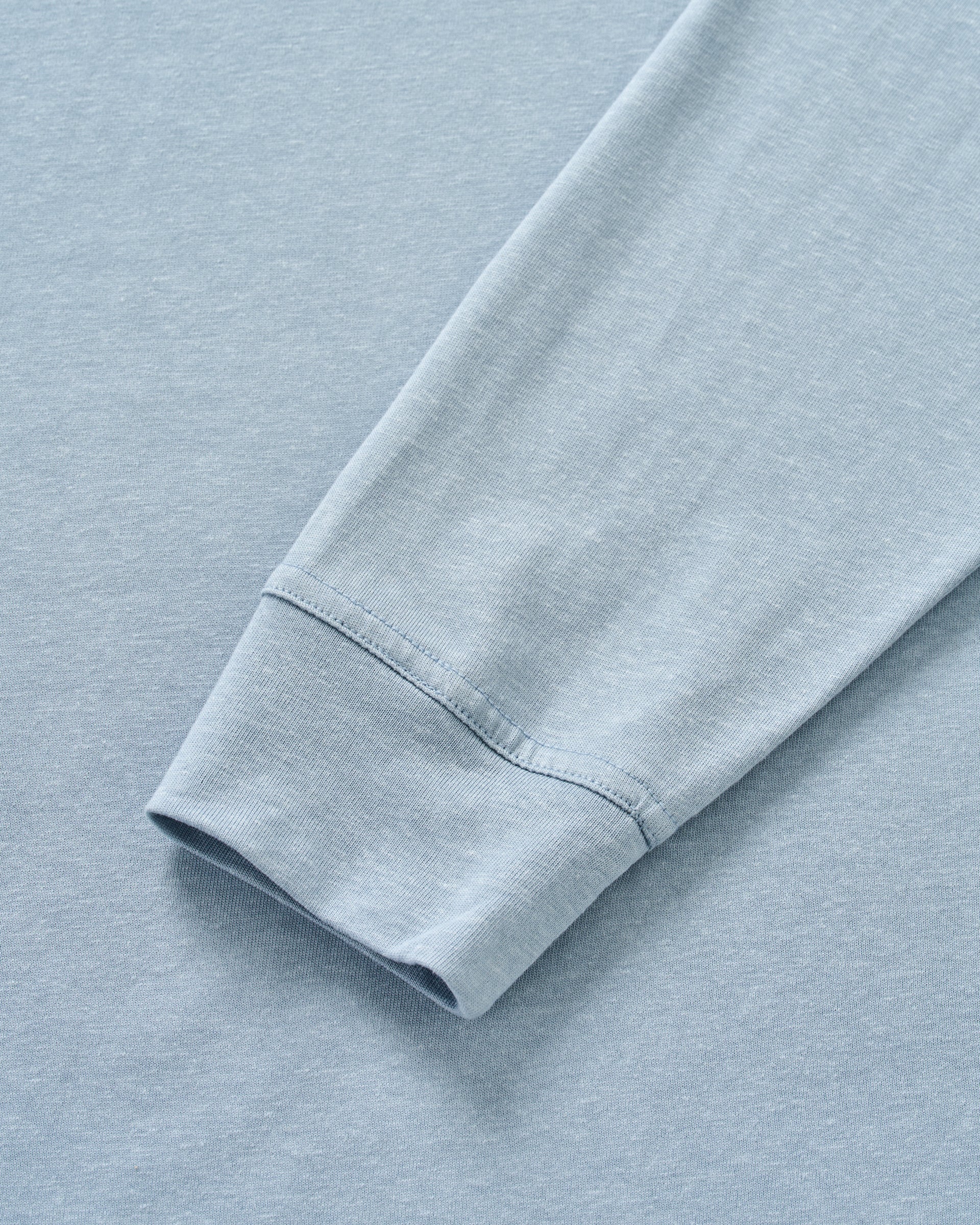 Johnnie-O Jase 2-Button Slub Hoodie, Maliblu