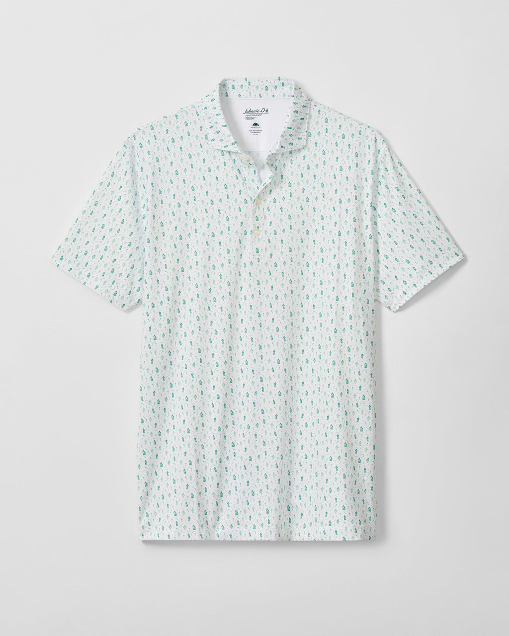 Johnnie-O Performance Jersey Polo - The Jumpsuit, White
