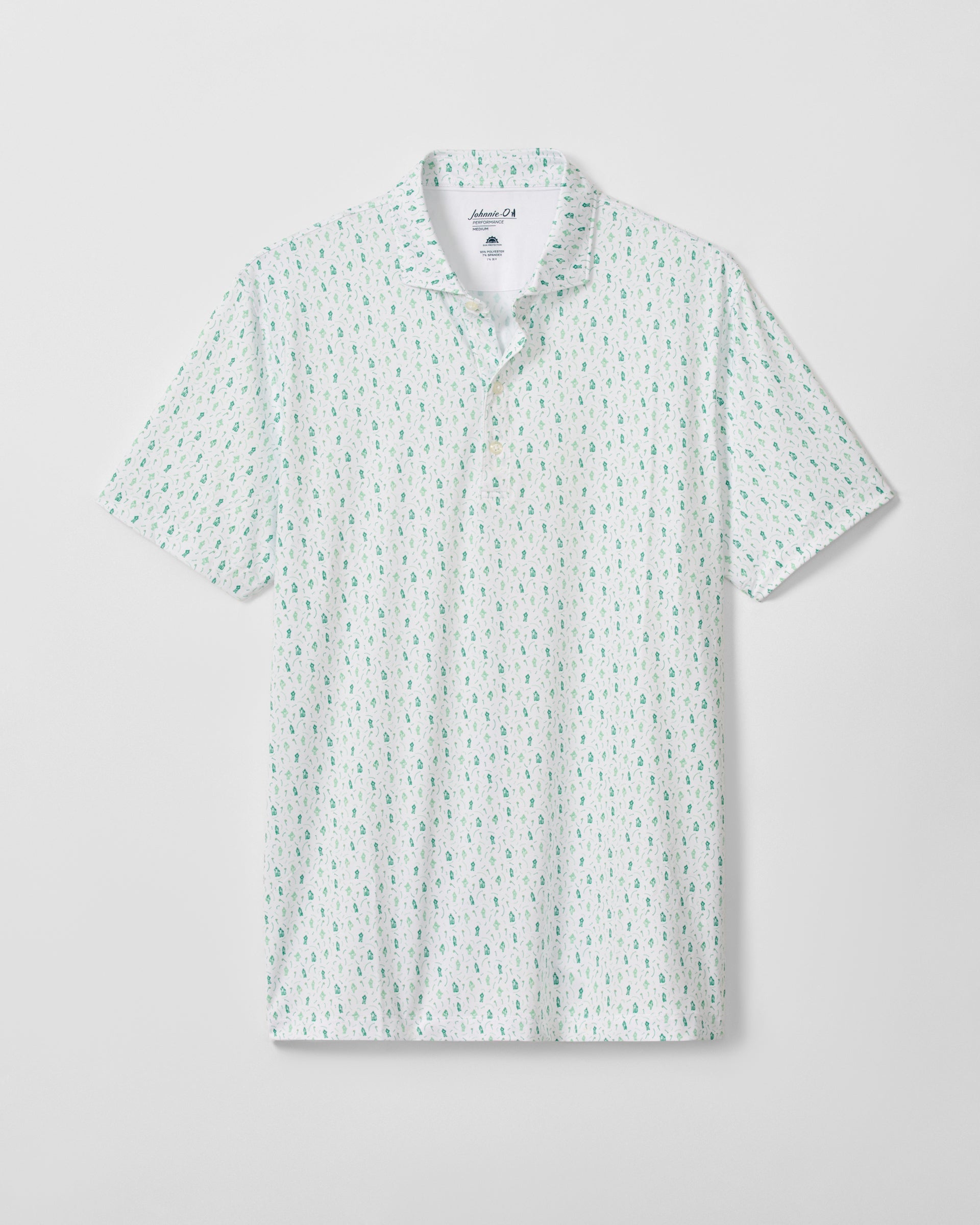 Johnnie-O Performance Jersey Polo - The Jumpsuit, White