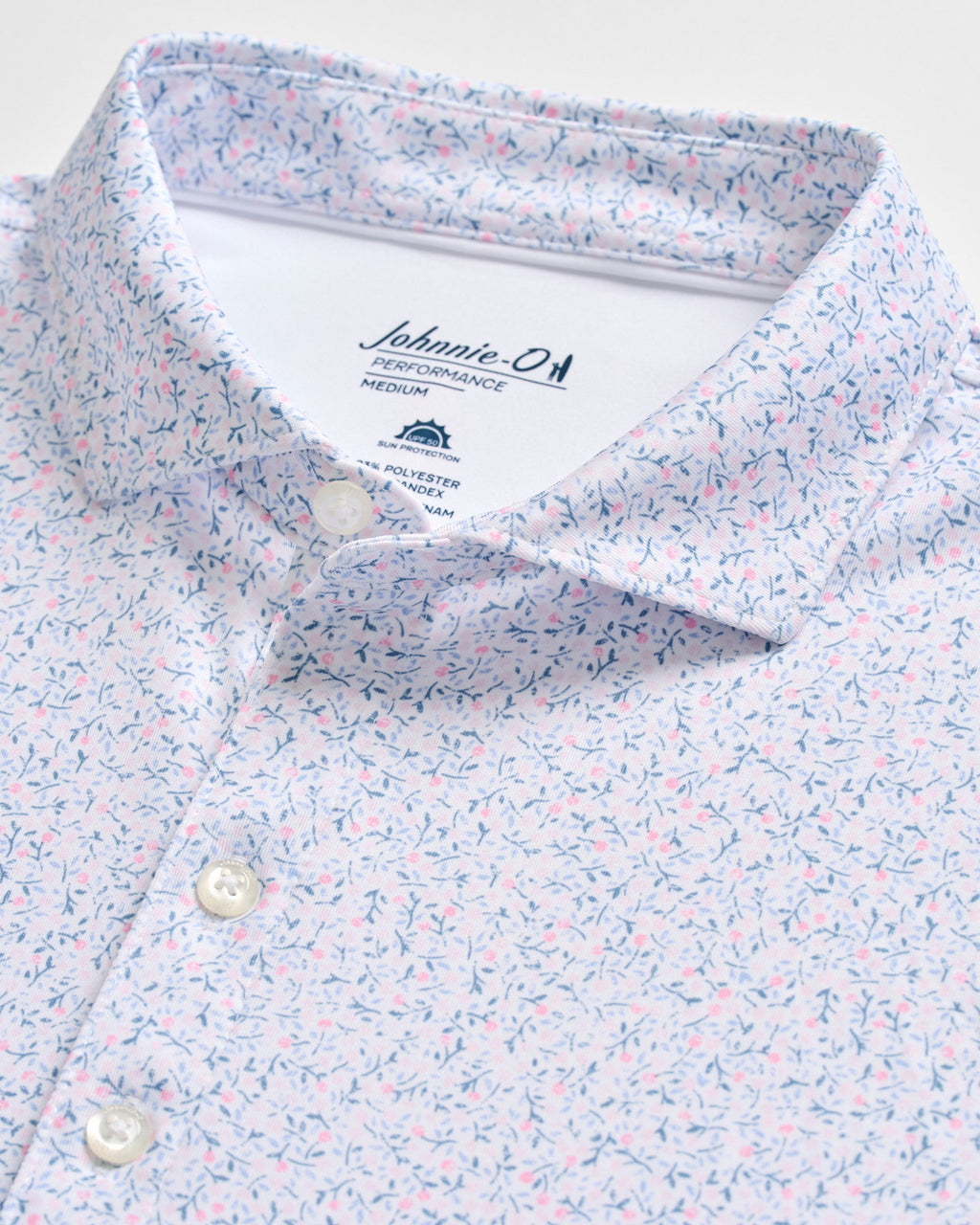 Johnnie-O Performance Jersey Polo - Kipler, Lollipop