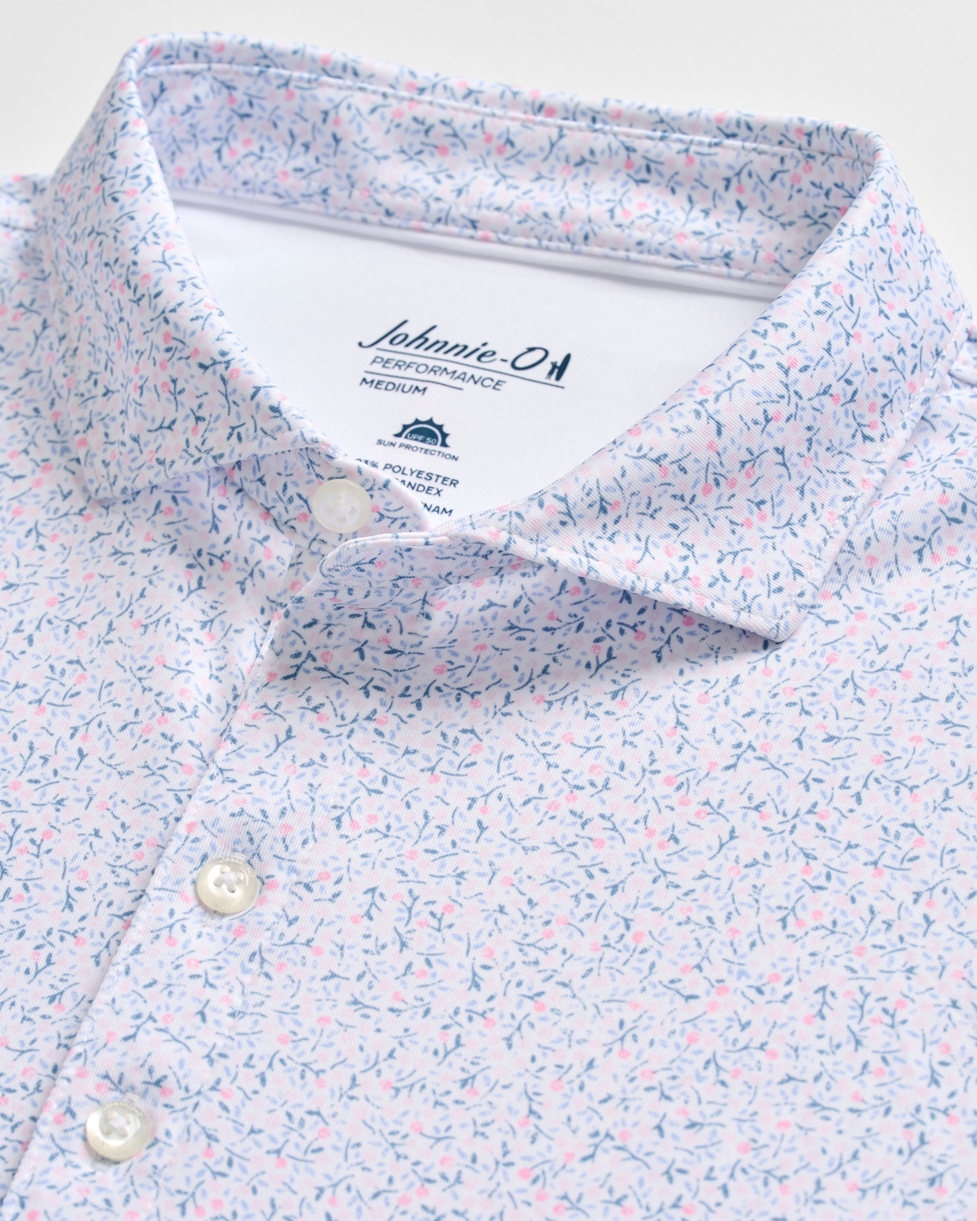 Johnnie-O Performance Jersey Polo - Kipler, Lollipop