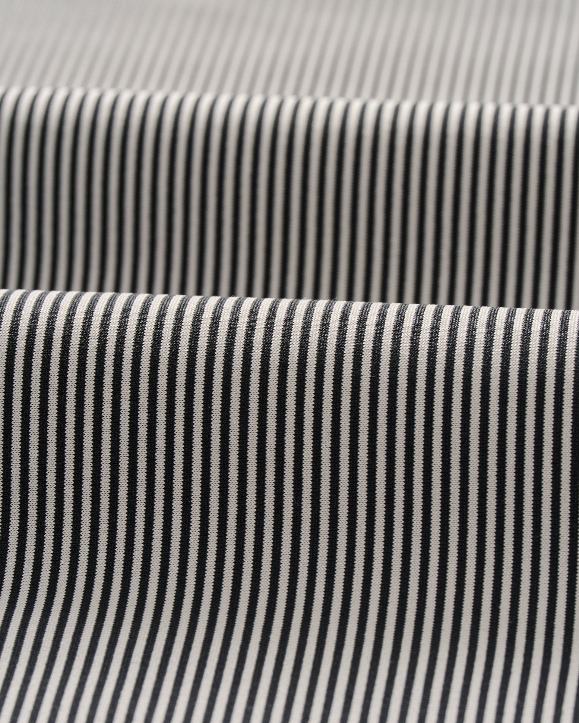 Johnnie-O Performance Jersey Polo - Lyndonn Stripe, Black Seal
