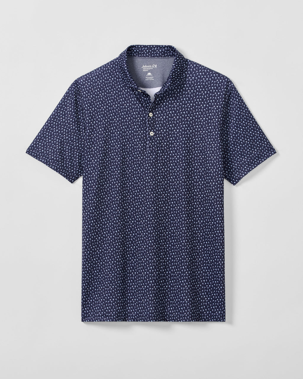 Johnnie-O Performance Jersey Polo - Marina, Navy