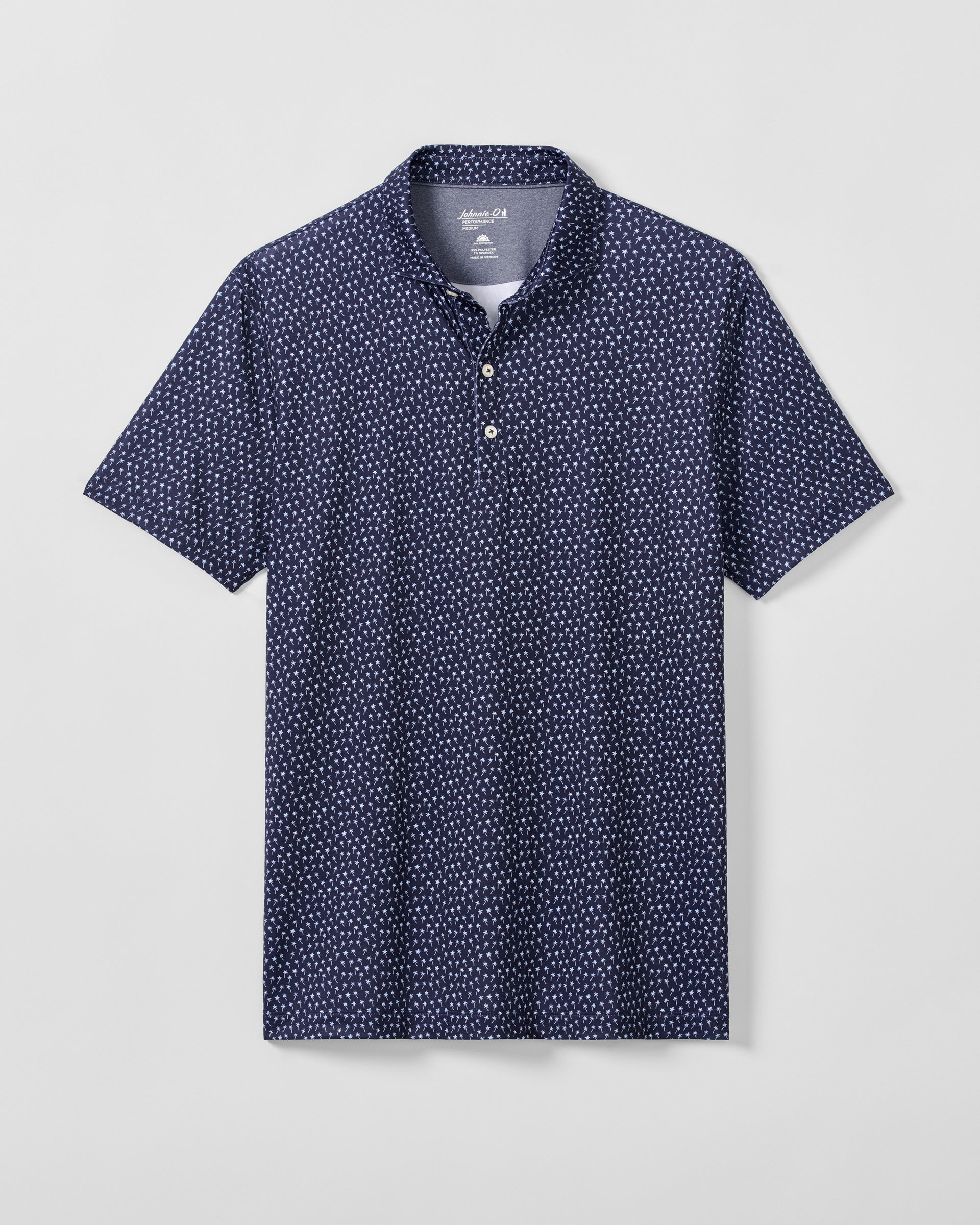 Johnnie-O Performance Jersey Polo - Marina, Navy