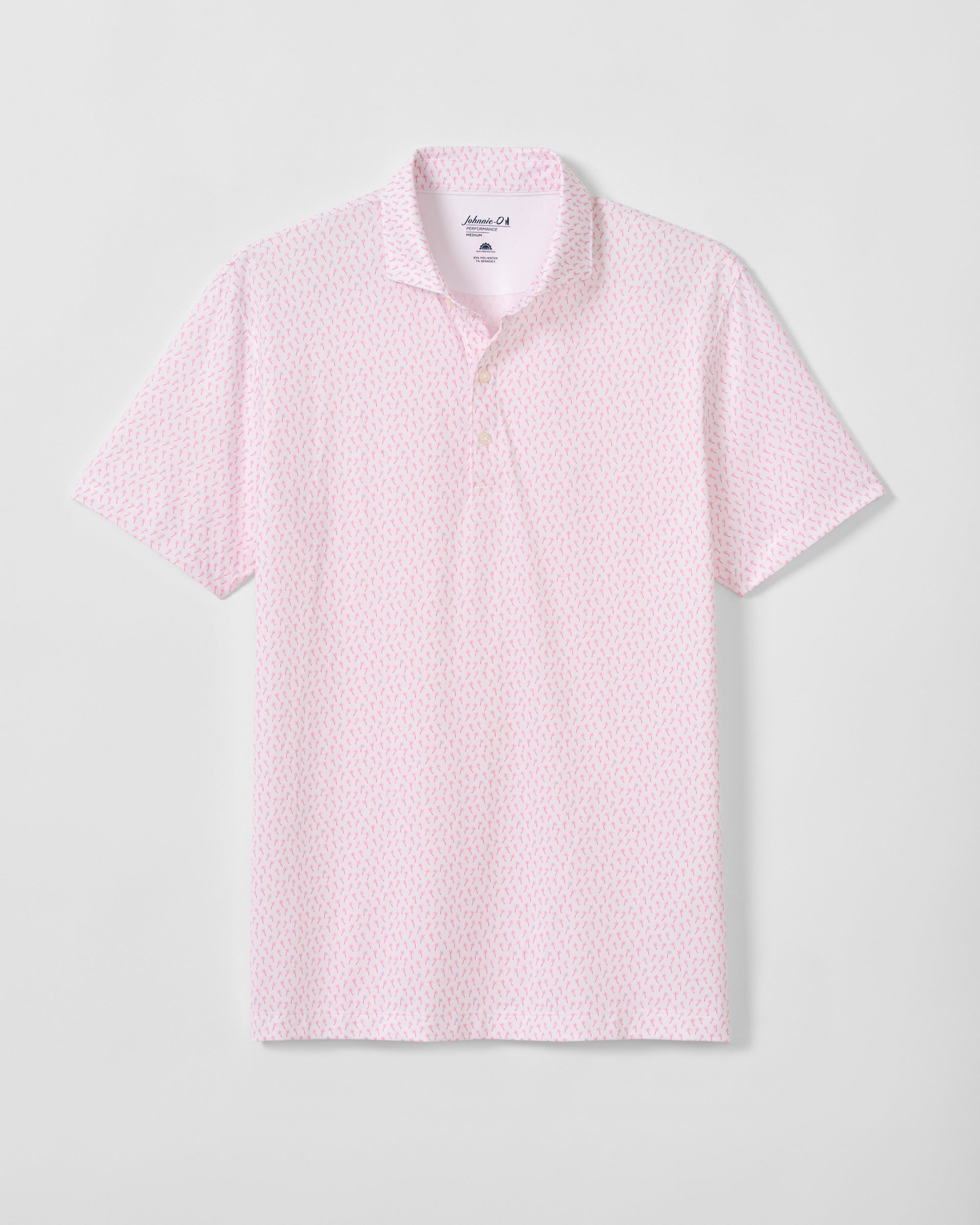 Johnnie-O Performance Jersey Polo - Marina, Punch