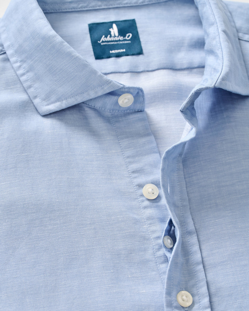 Johnnie-O Linen Button Down Shirt - McCarthy, Maliblu