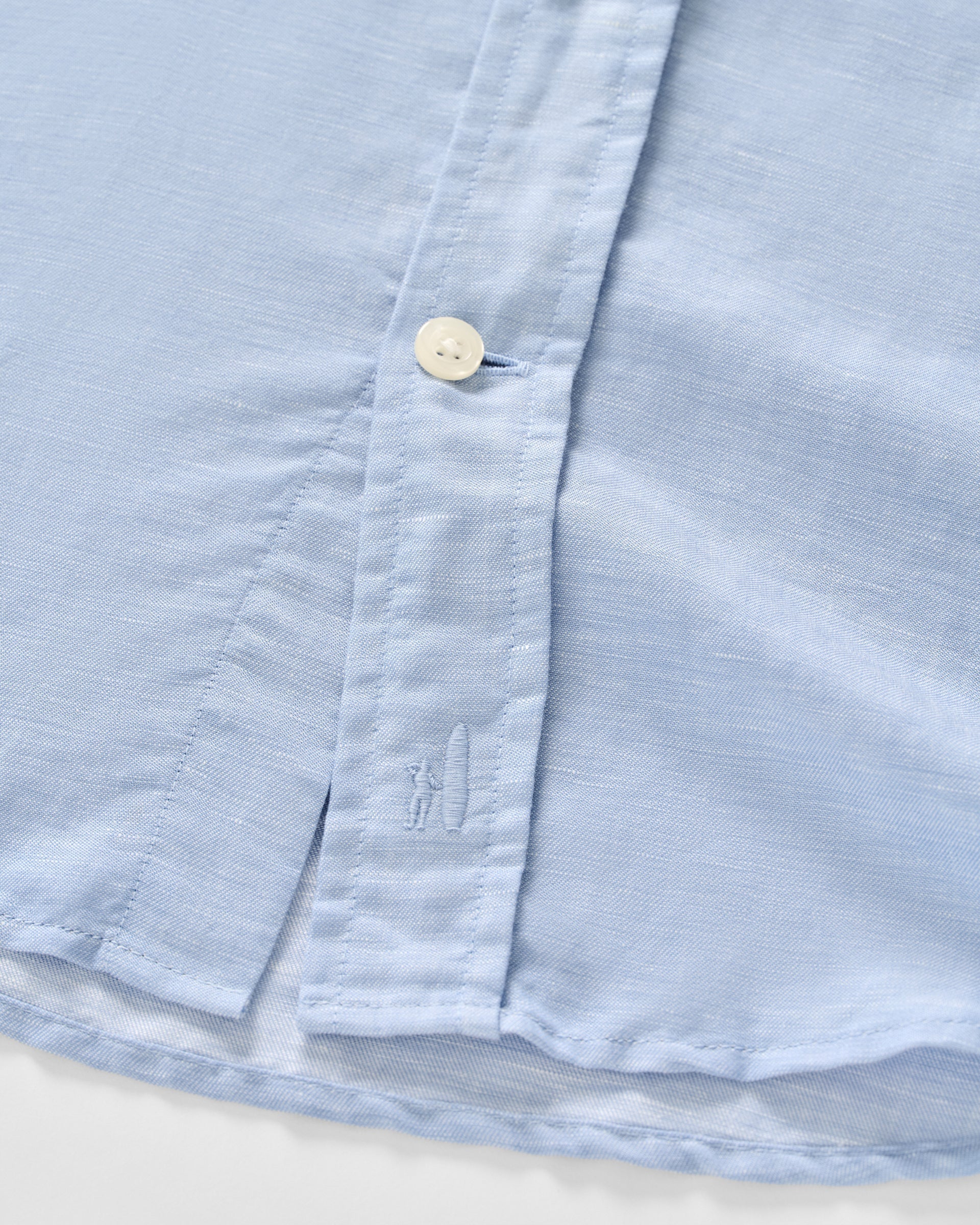 Johnnie-O Linen Button Down Shirt - McCarthy, Maliblu