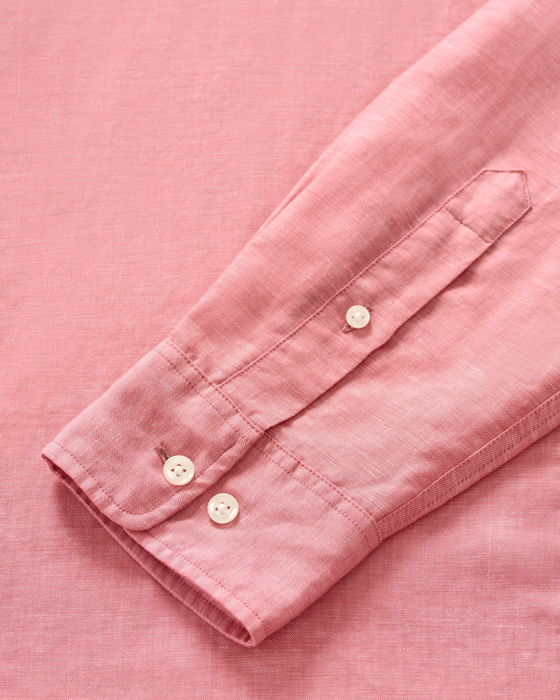 Johnnie-O Linen Button Down Shirt - McCarthy, Malibu Red