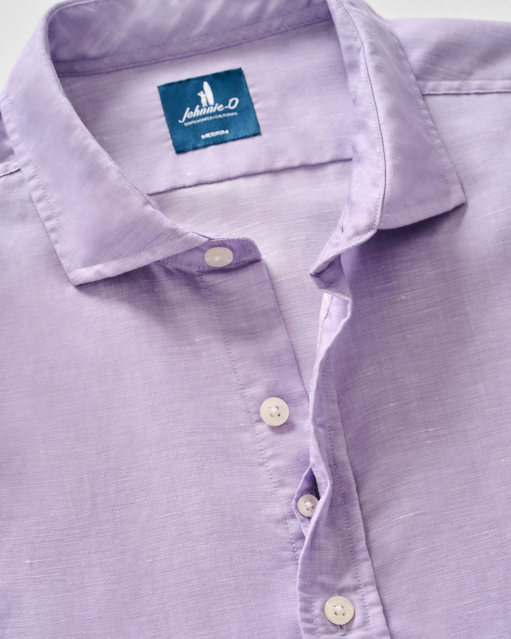 Johnnie-O Linen Button Down Shirt - McCarthy, Tulip