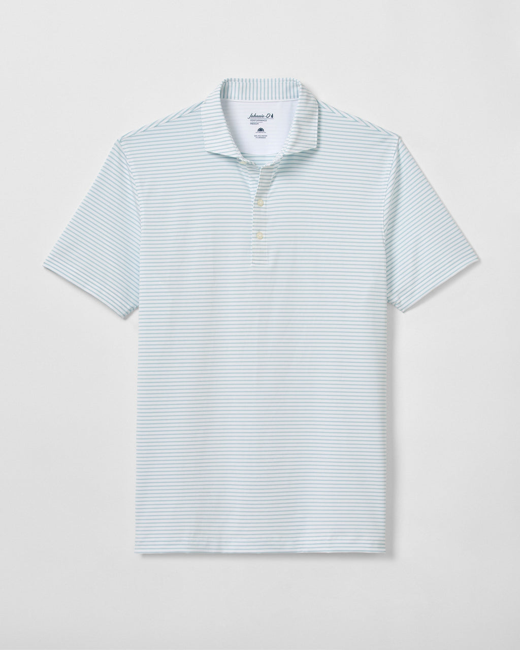 Johnnie-O Performance Jersey Polo - Michael Stripe, Tropical