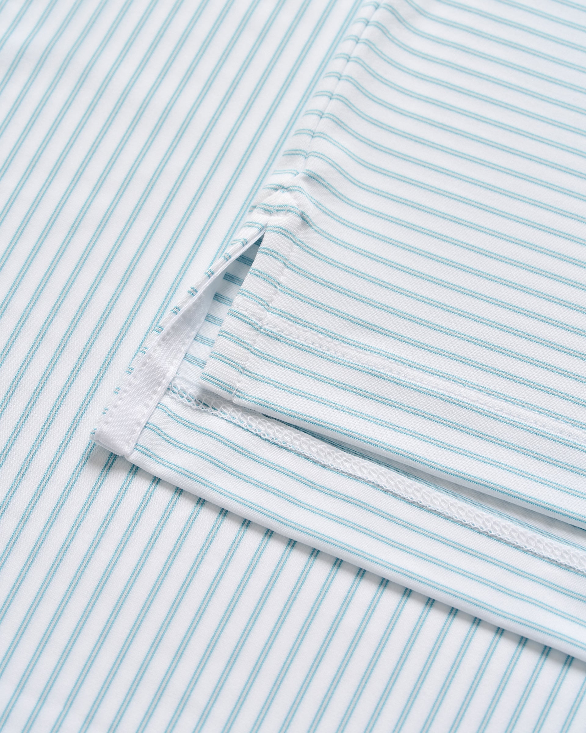 Johnnie-O Performance Jersey Polo - Michael Stripe, Tropical