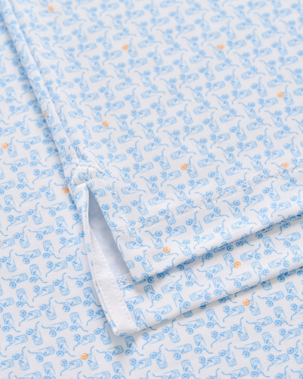 Johnnie-O Performance Jersey Polo - Minty, Maliblu