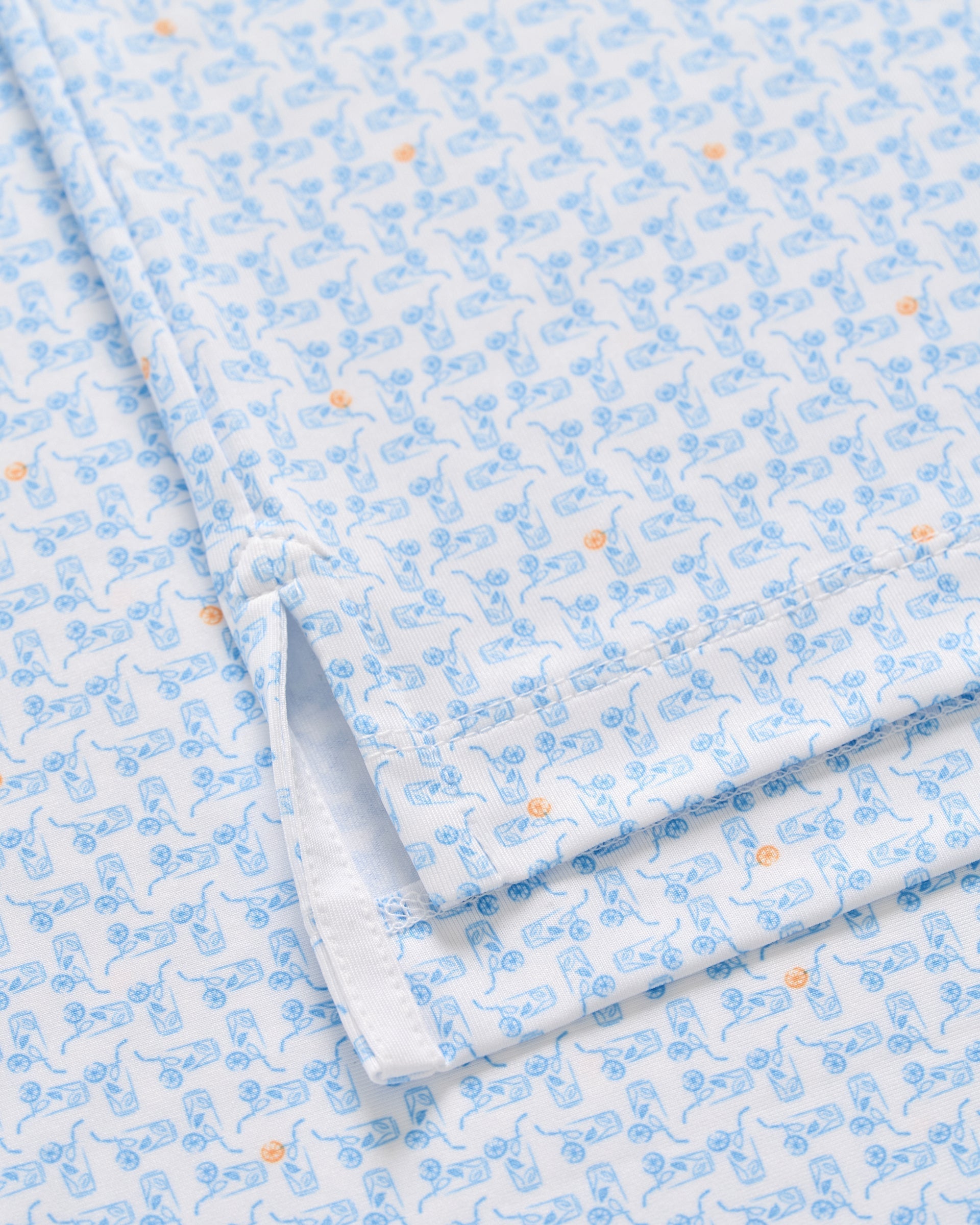 Johnnie-O Performance Jersey Polo - Minty, Maliblu