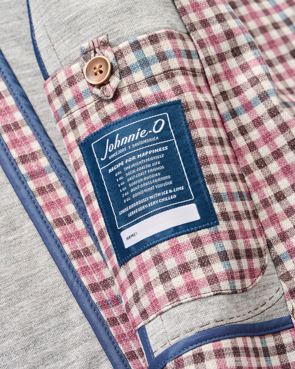 Johnnie-O Mitchiner Top Shelf Printed Knit Sport Coat, Hazelnut