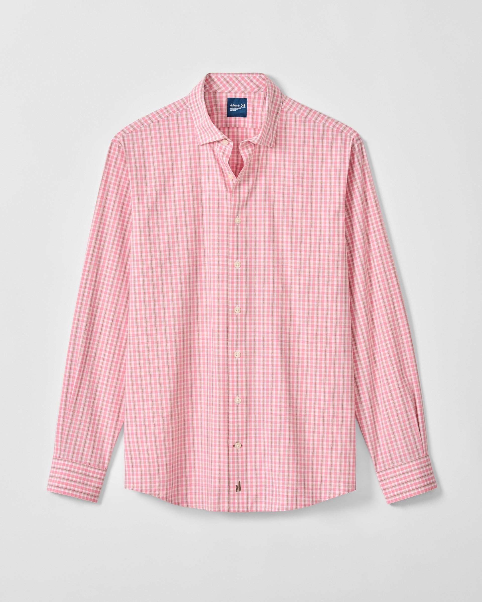Johnnie-O Everyday Performance Button Down Shirt - Morse, Petal