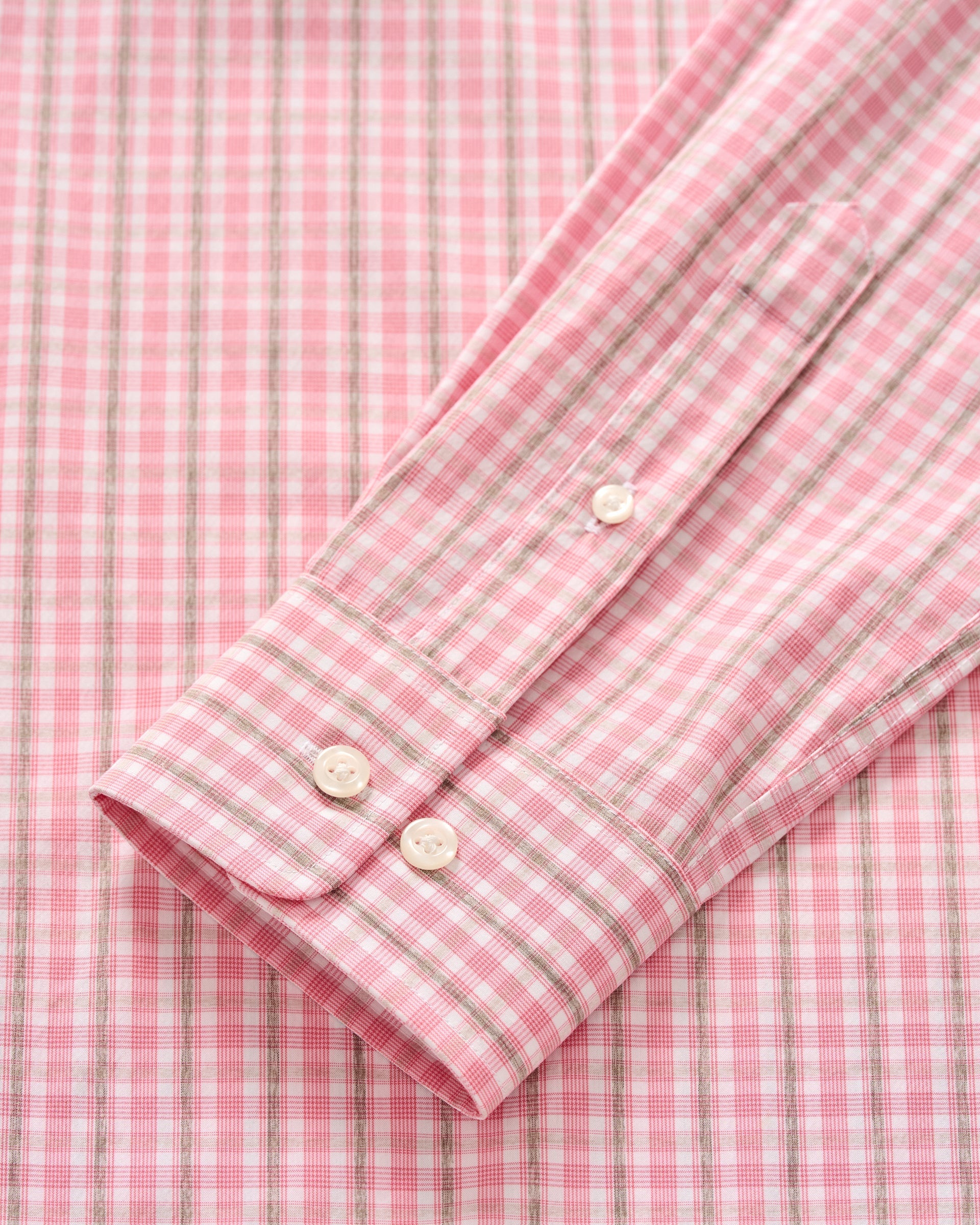 Johnnie-O Everyday Performance Button Down Shirt - Morse, Petal
