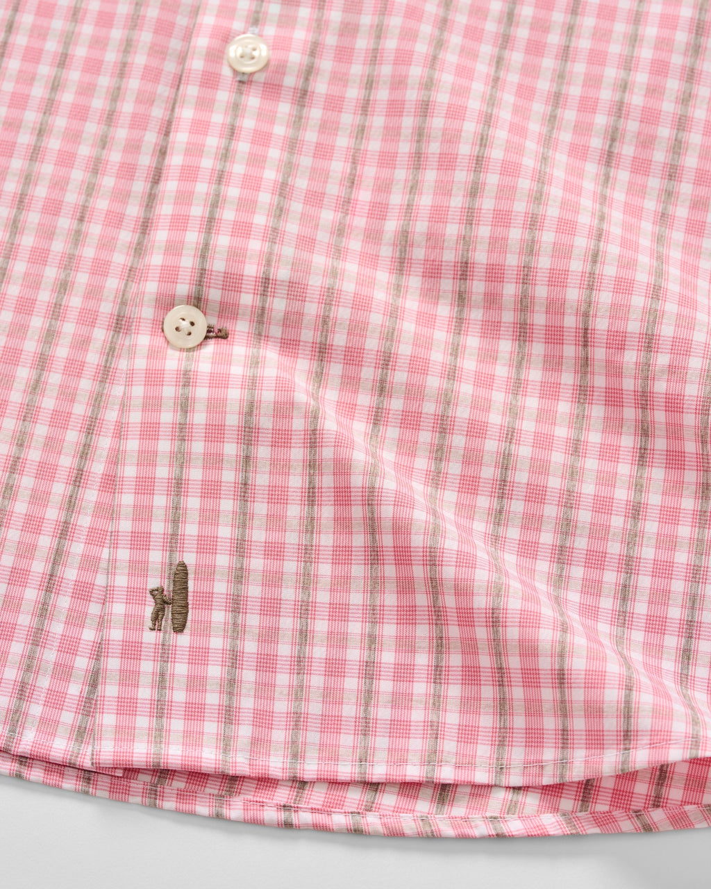 Johnnie-O Everyday Performance Button Down Shirt - Morse, Petal