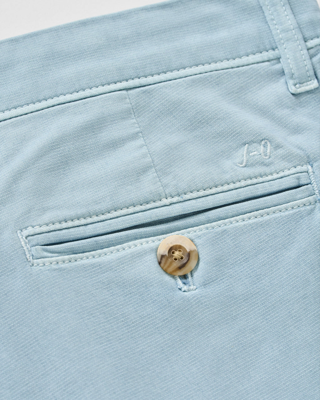 Johnnie-O Nassau Cotton Blend Shorts - 7" Inseam, Kona