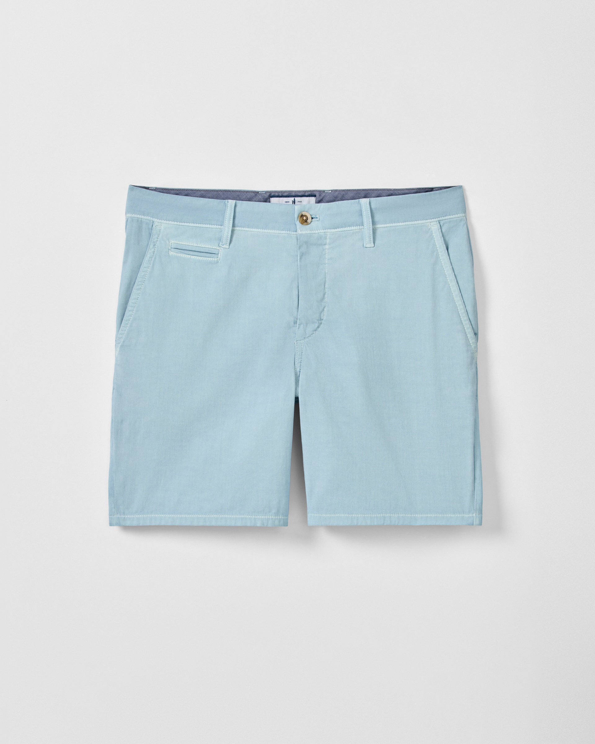 Johnnie-O Nassau Cotton Blend Shorts - 7" Inseam, Kona