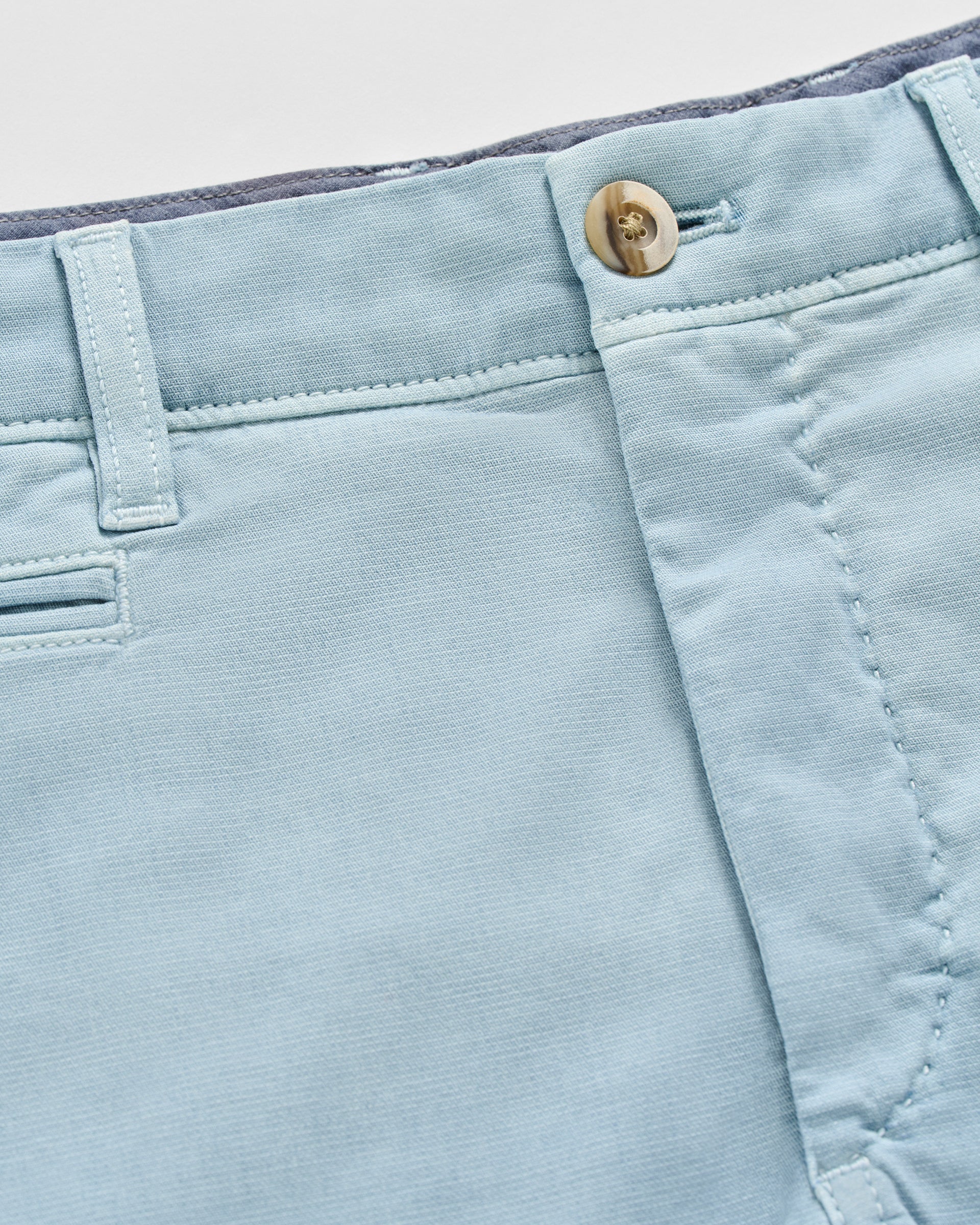 Johnnie-O Nassau Cotton Blend Shorts - 7" Inseam, Kona