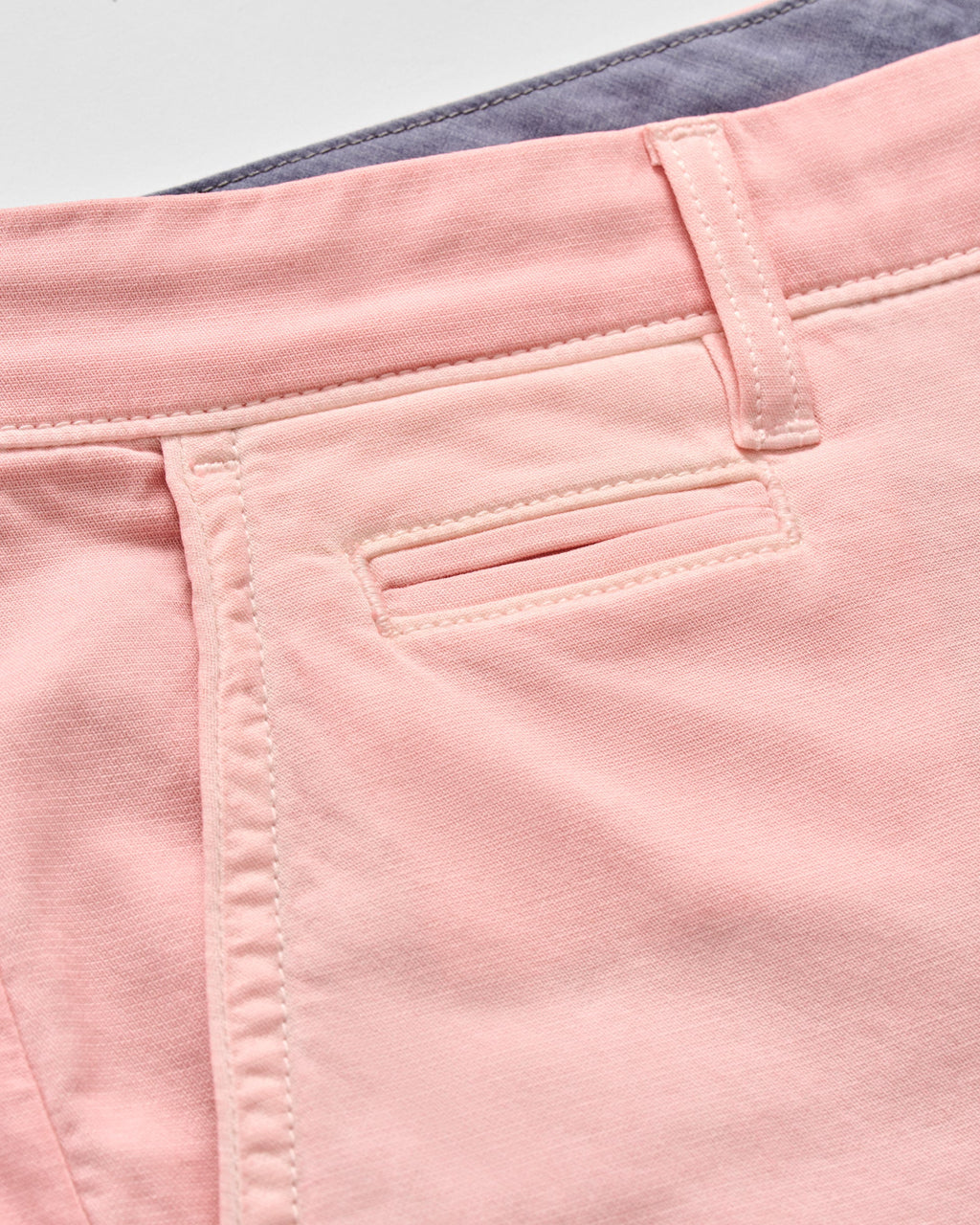 Johnnie-O Nassau Cotton Blend Shorts - 7" Inseam, Salmon