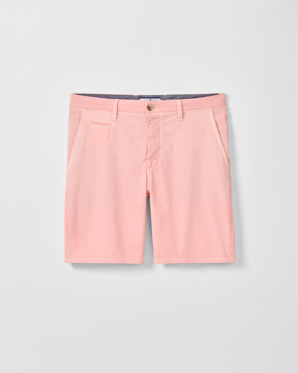 Johnnie-O Nassau Cotton Blend Shorts -  8' inseam, Salmon