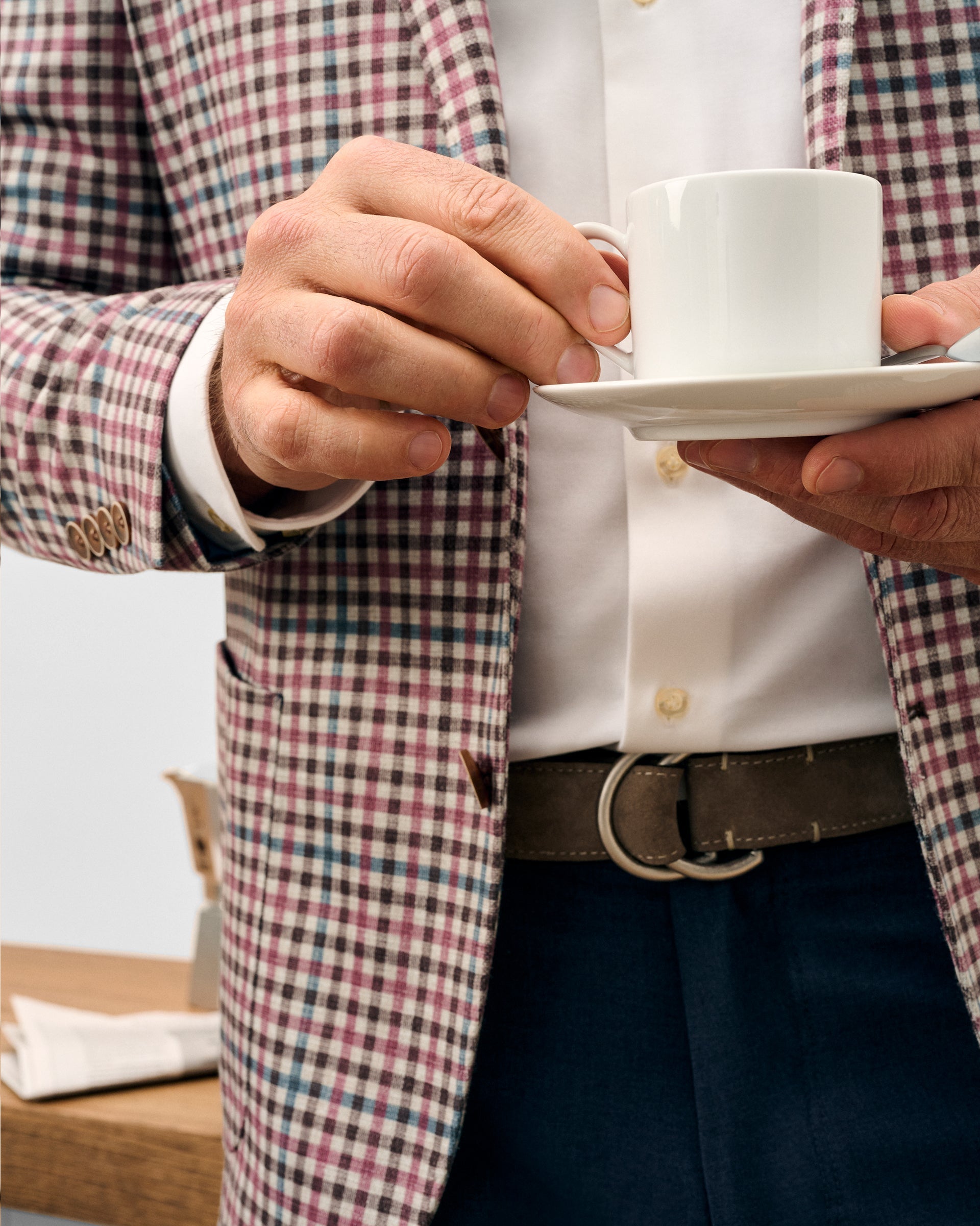 Johnnie-O Mitchiner Top Shelf Printed Knit Sport Coat