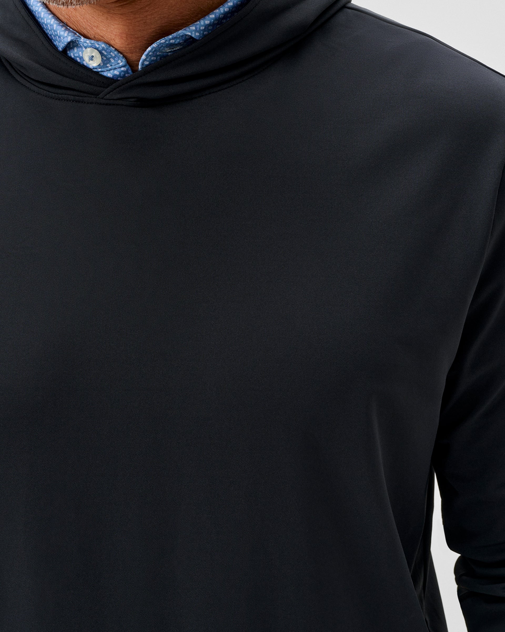 Johnnie-O Motion Performance Hoodie, Black