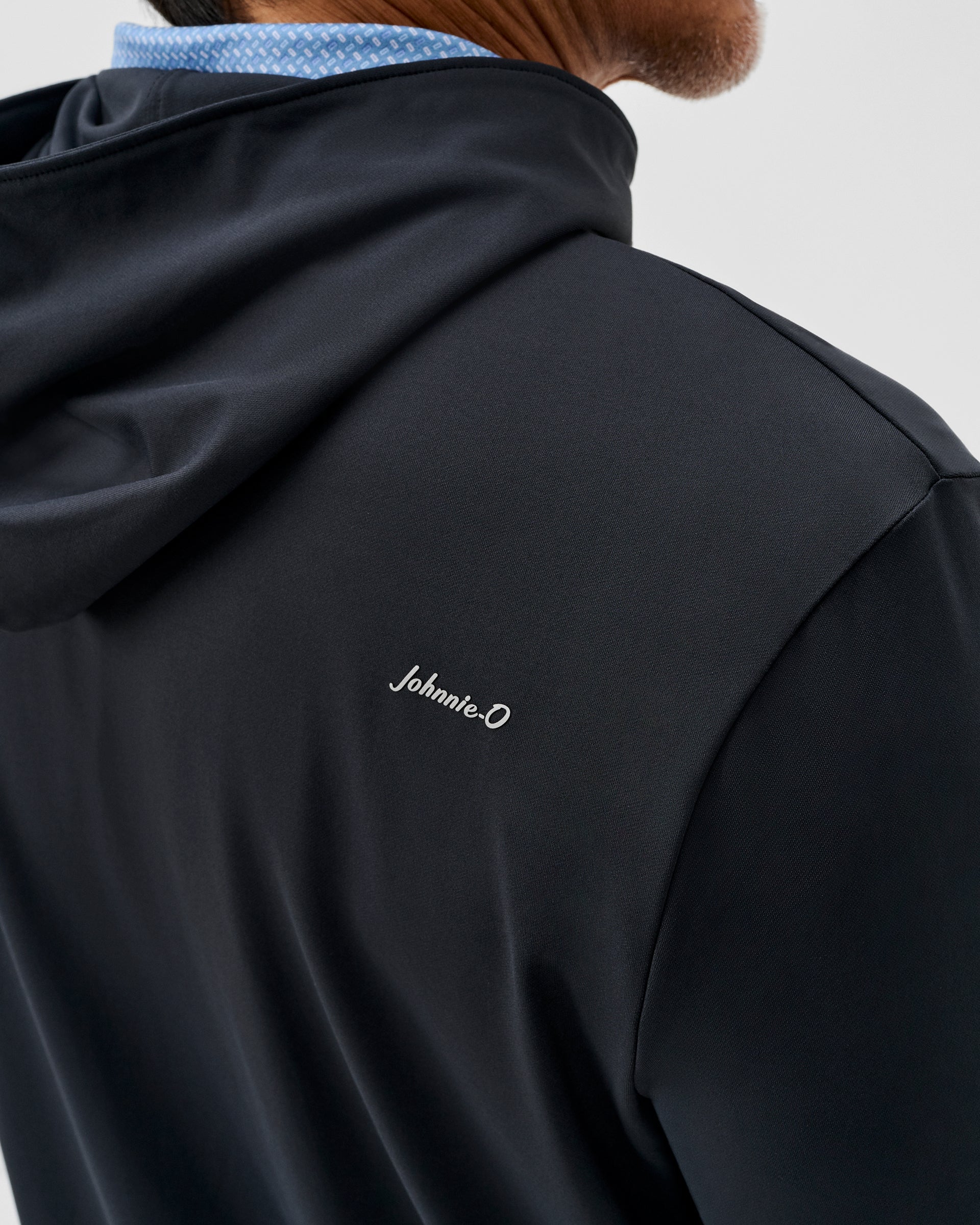 Johnnie-O Motion Performance Hoodie, Black