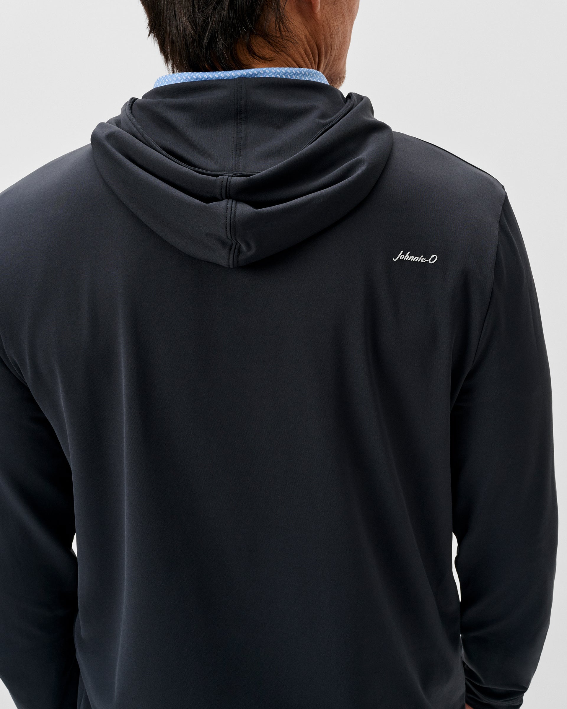 Johnnie-O Motion Performance Hoodie, Black