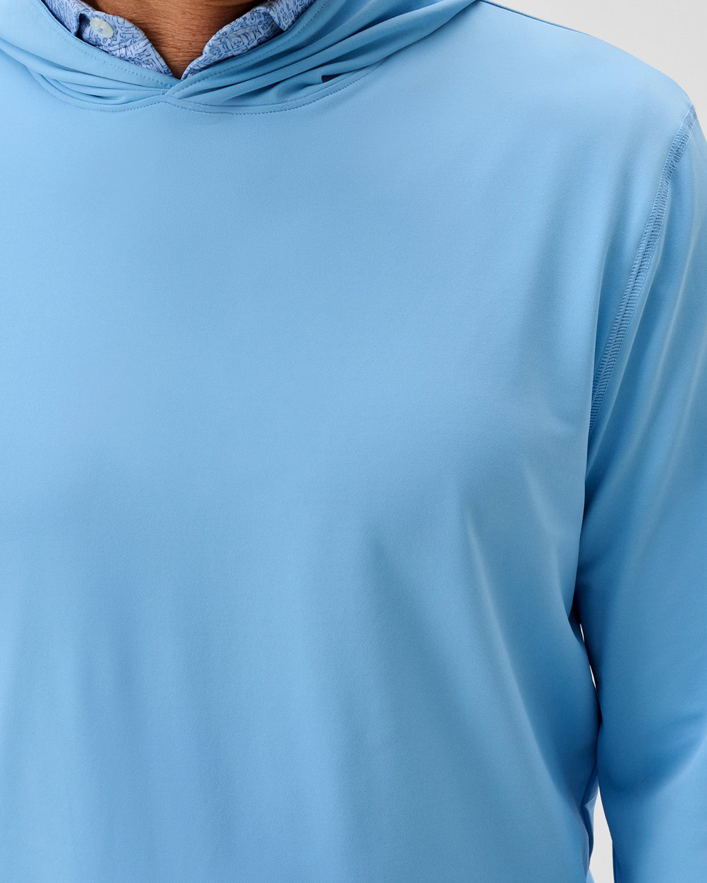Johnnie-O Motion Performance Hoodie, Maliblu