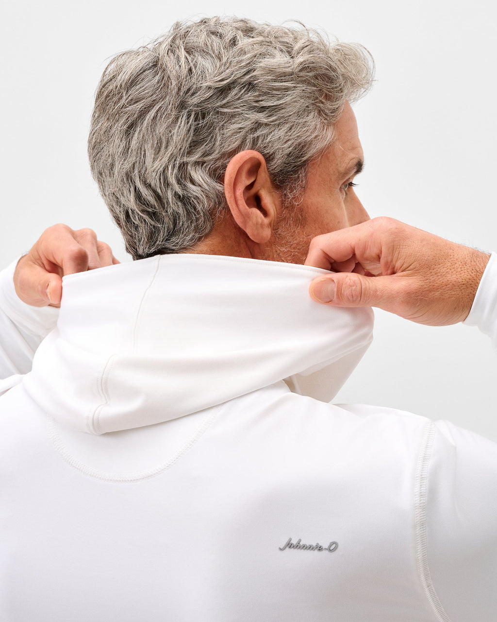 Johnnie-O Motion Performance Hoodie, White