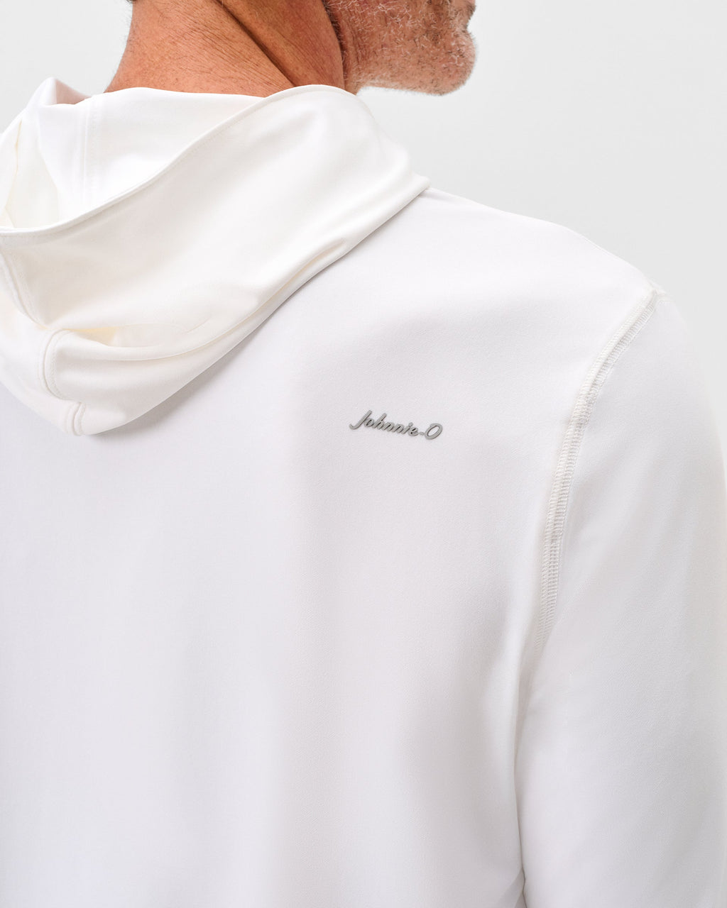 Johnnie-O Motion Performance Hoodie, White
