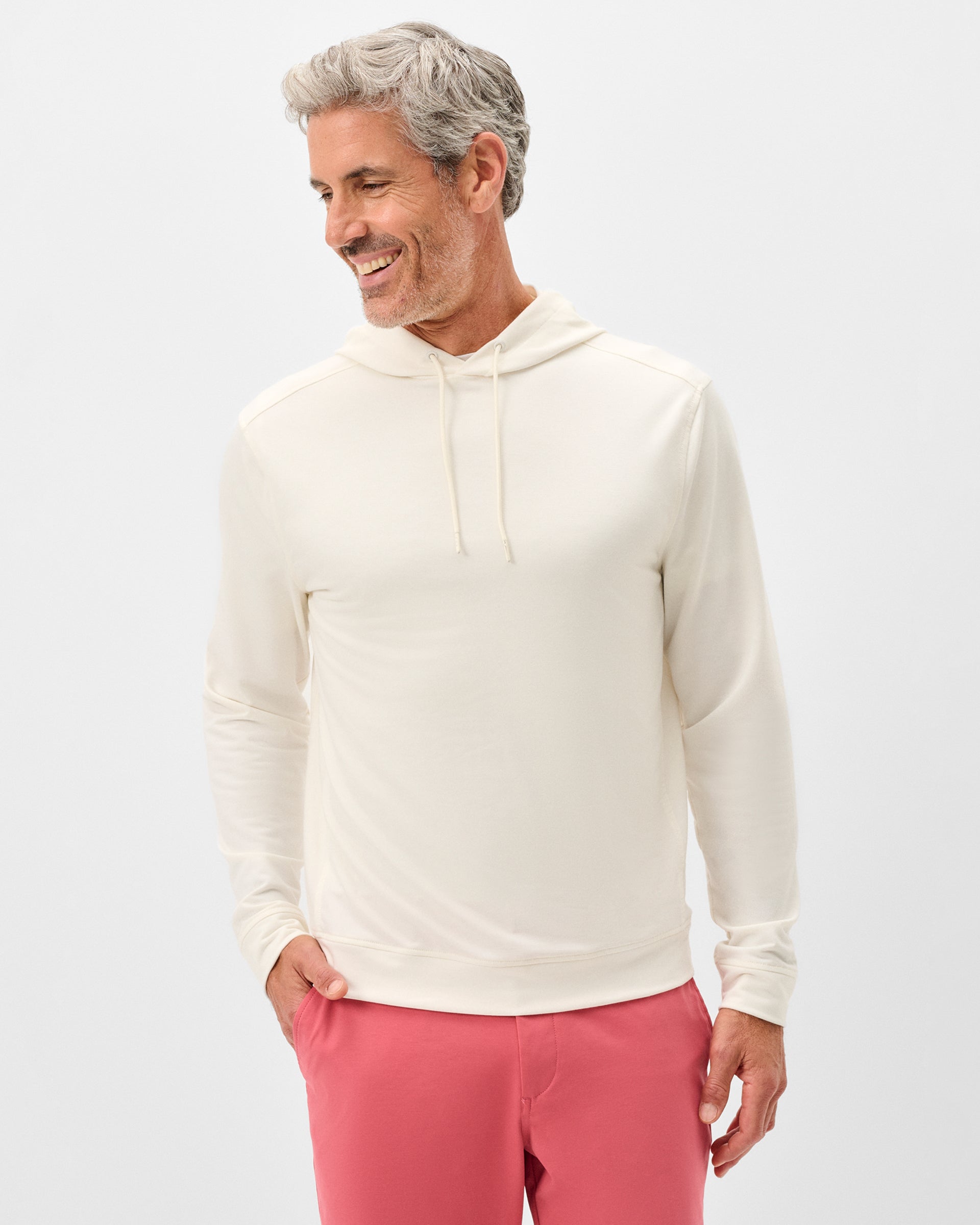 Johnnie-O Willard Drirelease® Hoodie, Sand | YachtWear.com