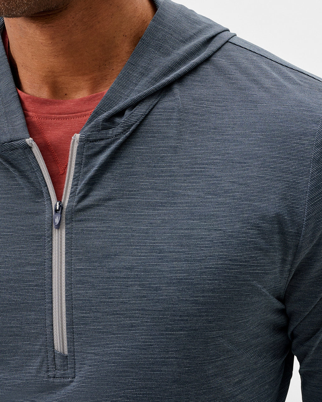Johnnie-O Bixler Performance 1/4 Zip Pullover, Navy