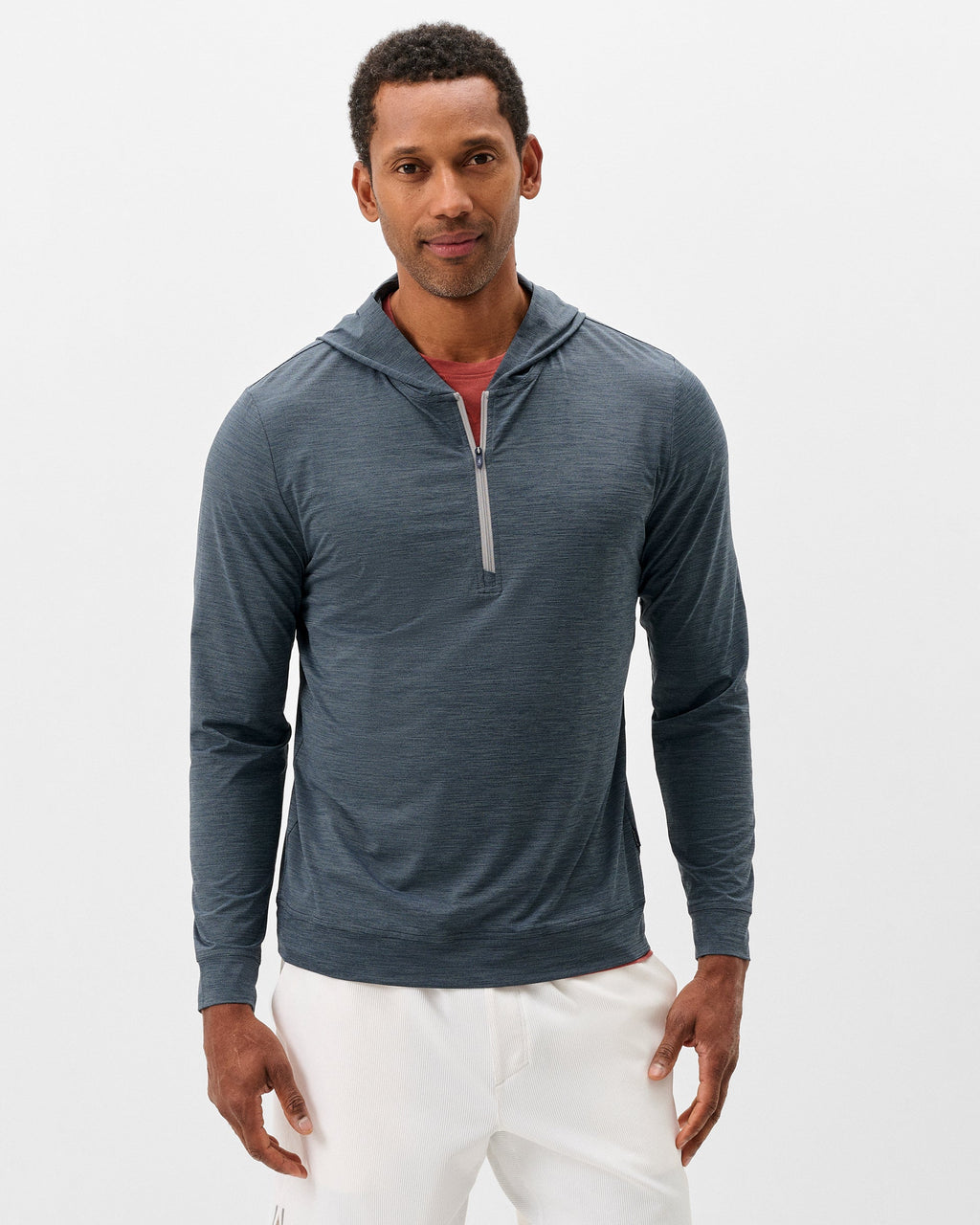 Johnnie-O Bixler Performance 1/4 Zip Pullover, Navy