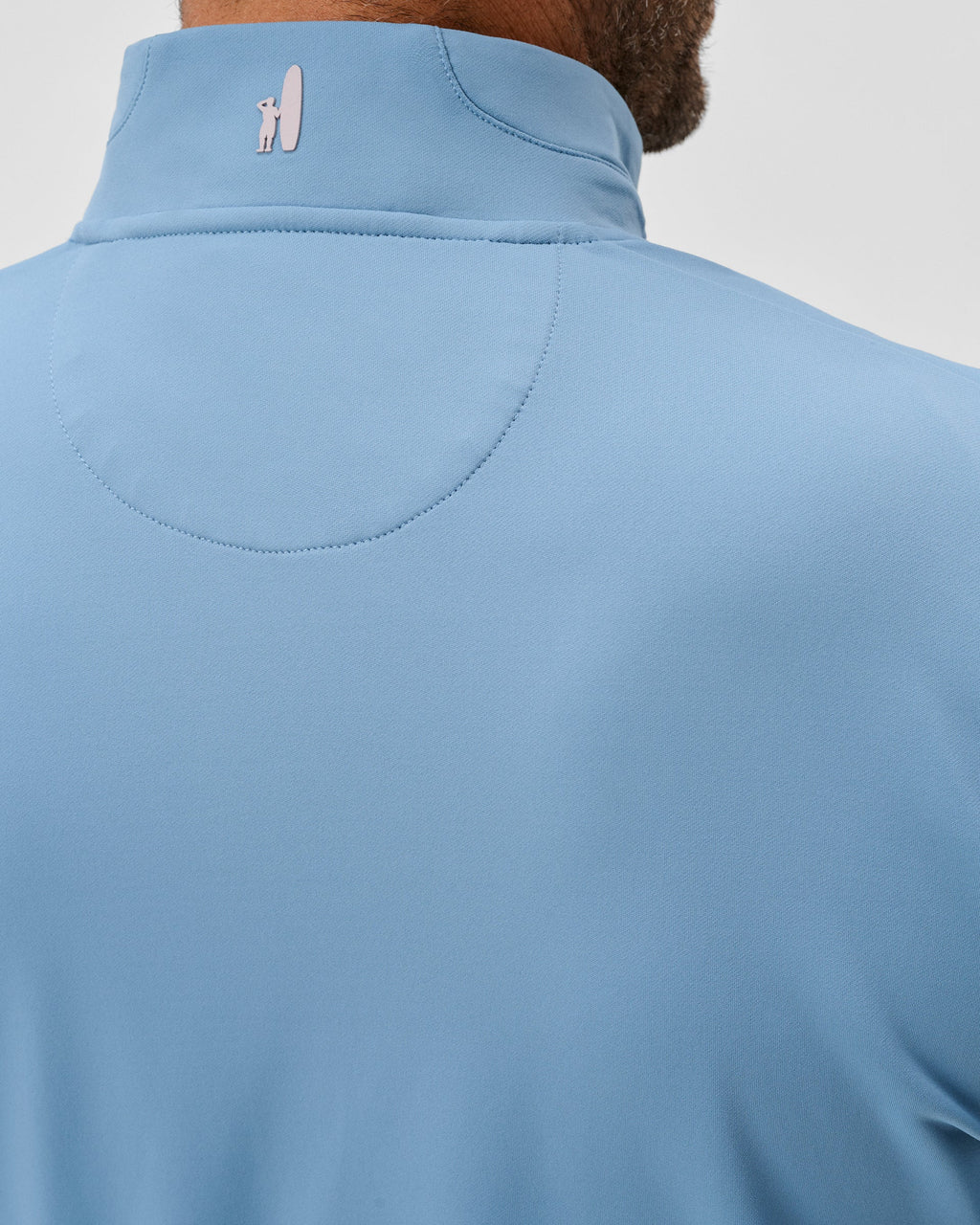 Johnnie-O Motion Performance 1/4 Zip, Carbon Fiber