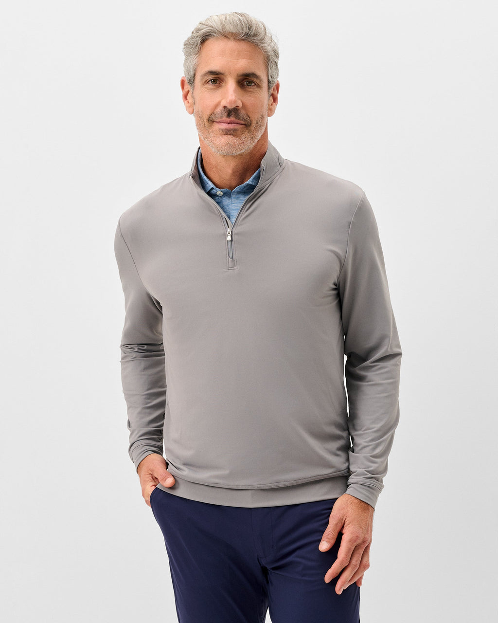 Johnnie-O Motion Performance 1/4 Zip, Thunder