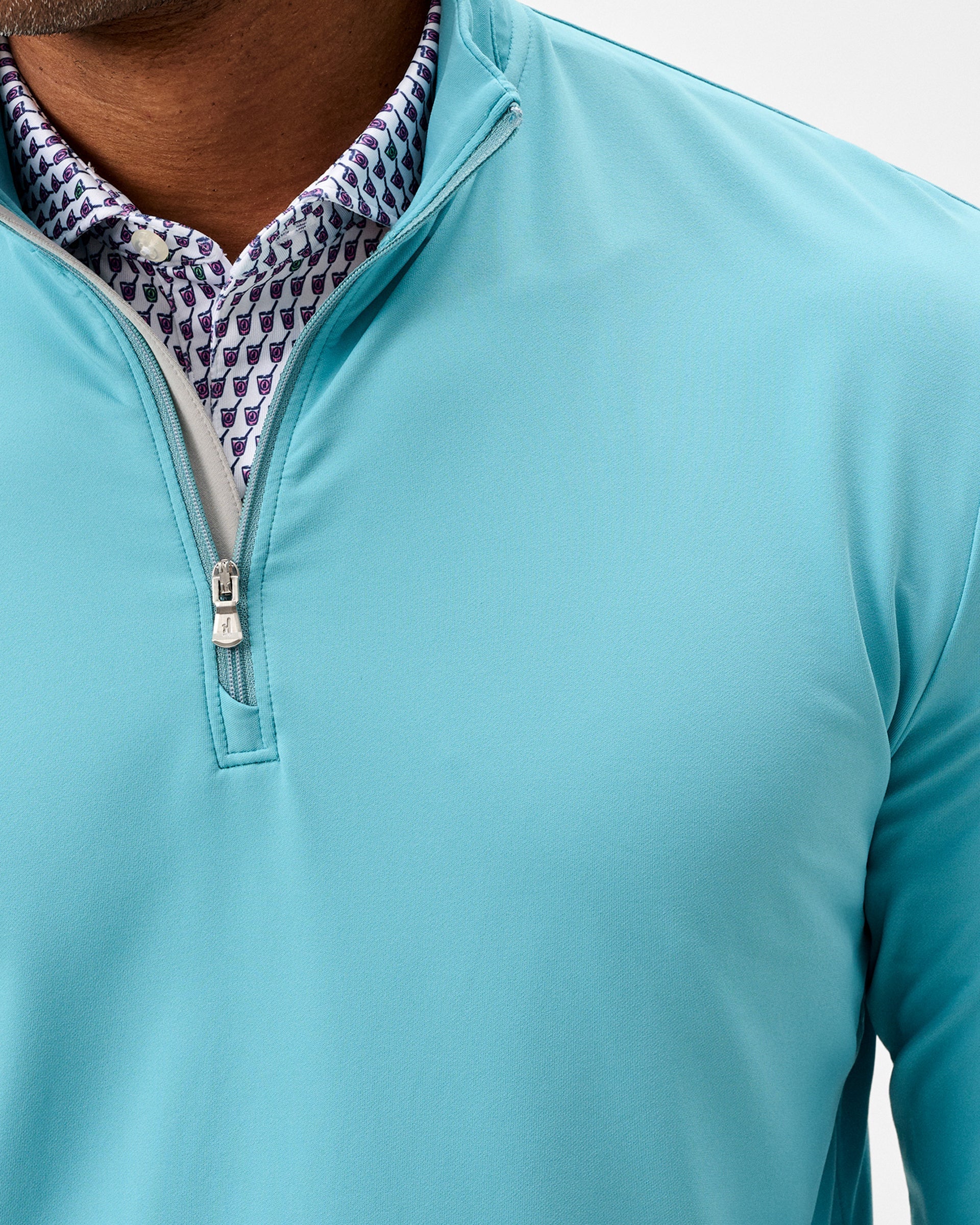 Johnnie-O Motion Performance 1/4 Zip, Tropical