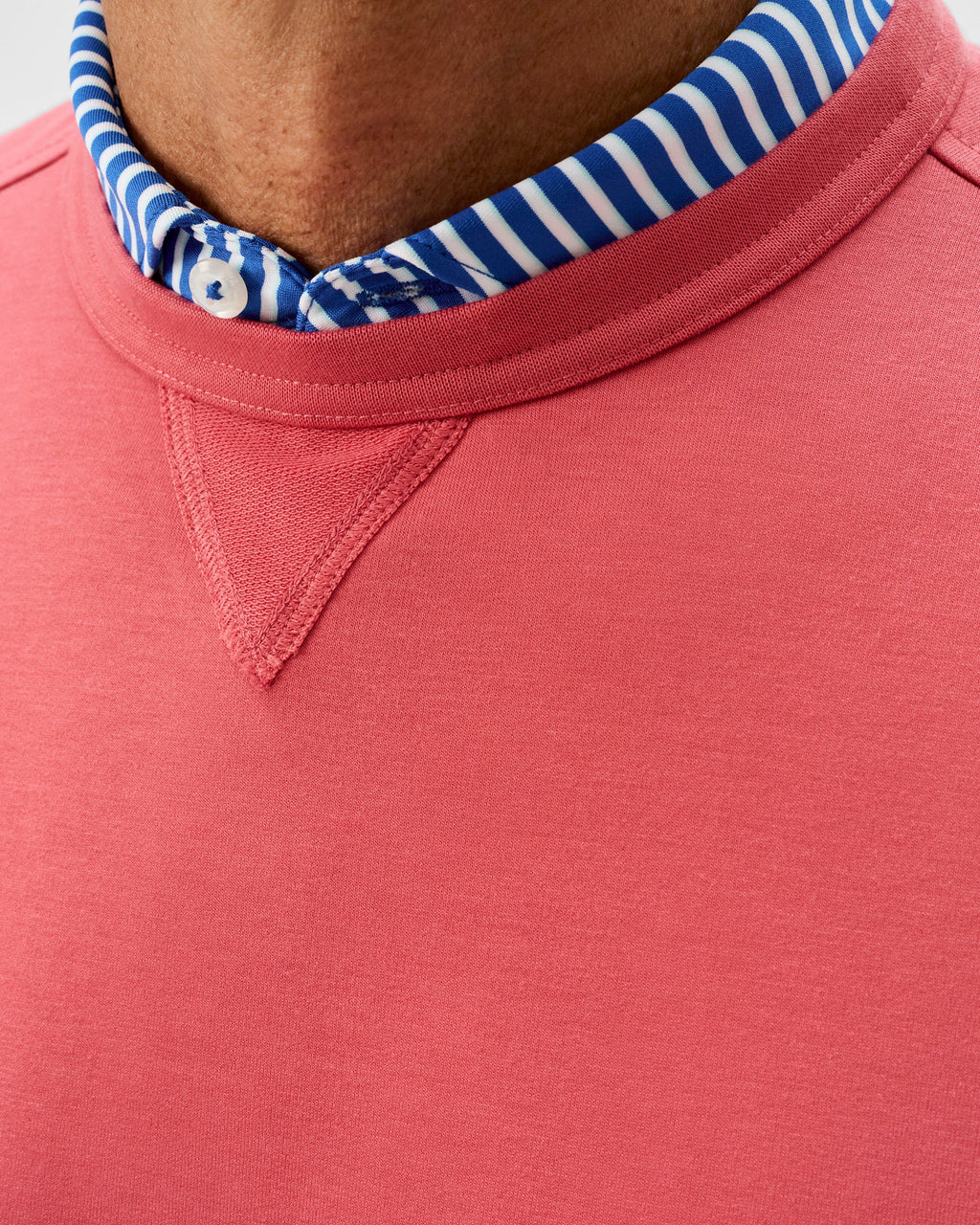 Johnnie-O Willard Drirelease® Crewneck Sweatshirt, Cherry Pie