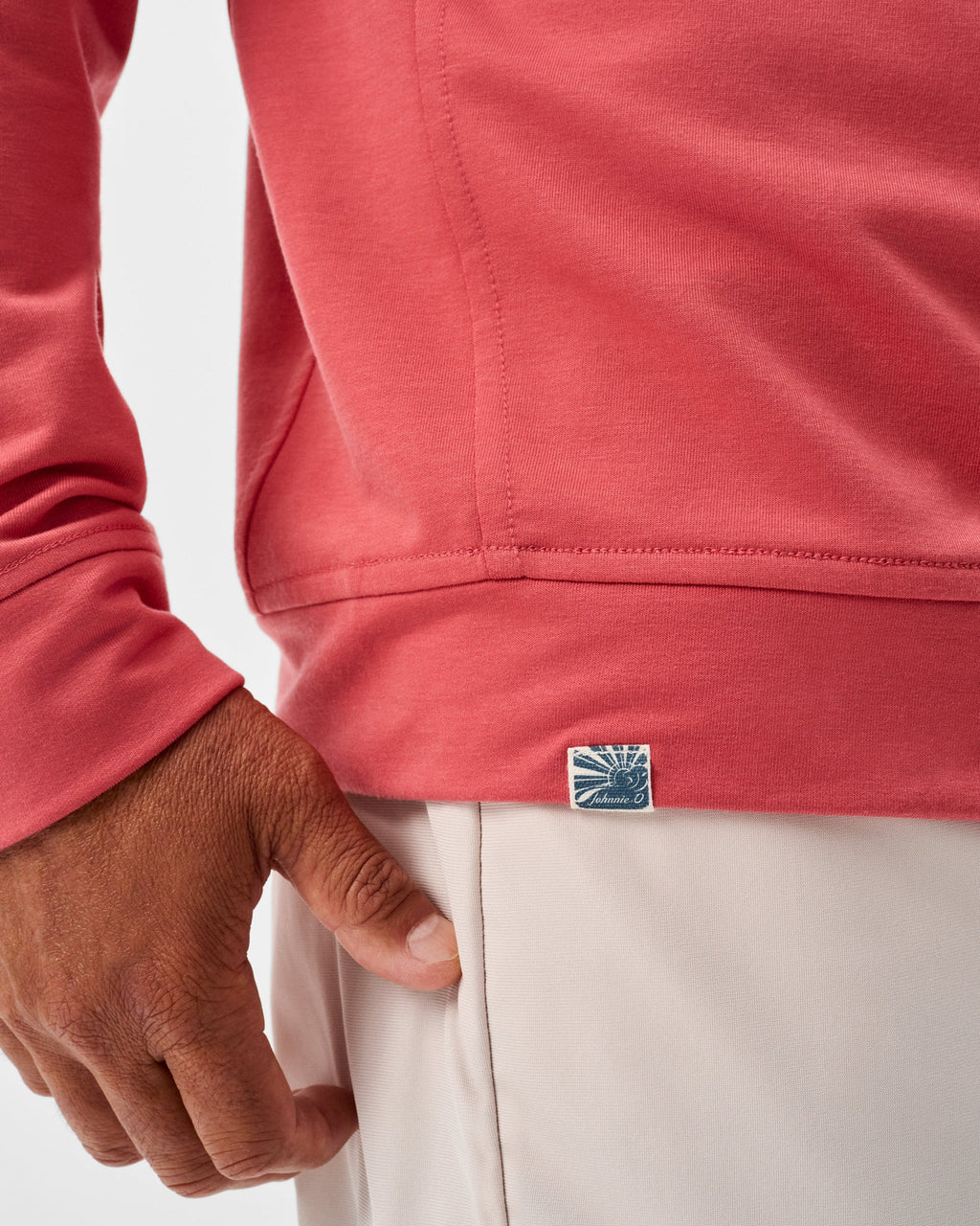 Johnnie-O Willard Drirelease® Crewneck Sweatshirt, Cherry Pie